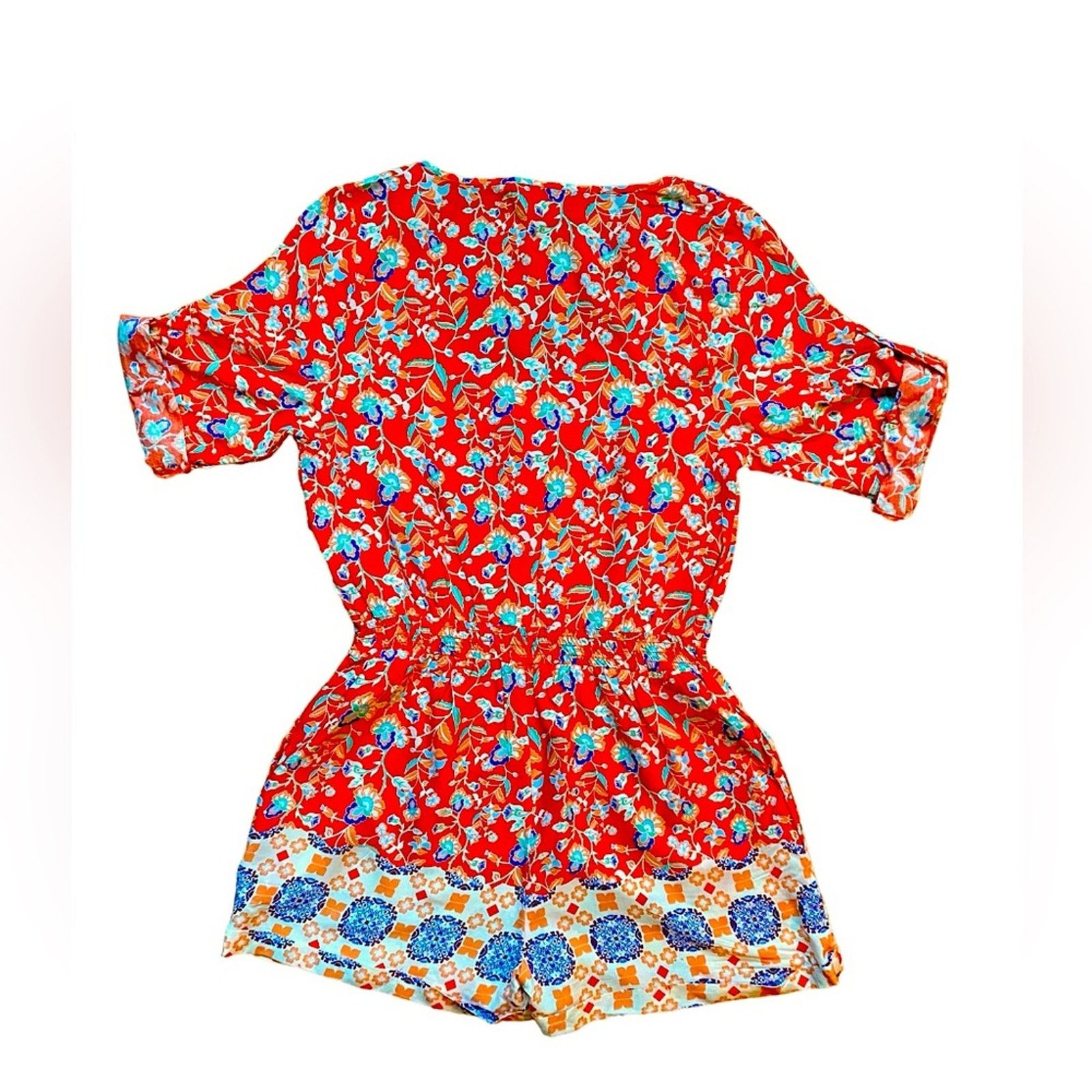 MINKPINK MINKPINK BUTTON DOWN FLORAL JUMPER Size 28" / US 6 / IT 42 - 2 Thumbnail