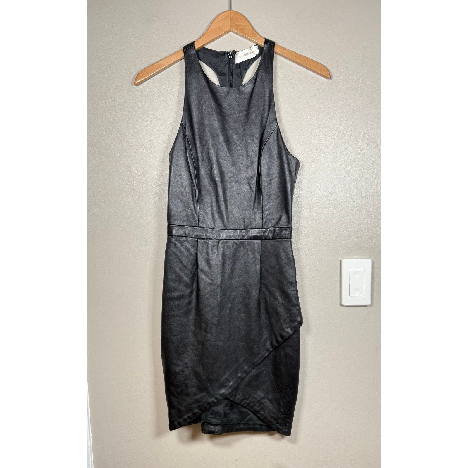 Zimmermann Vintage Zimmermann Leather Dress size 1/M Size M / US 6-8 / IT 42-44 - 3 Thumbnail