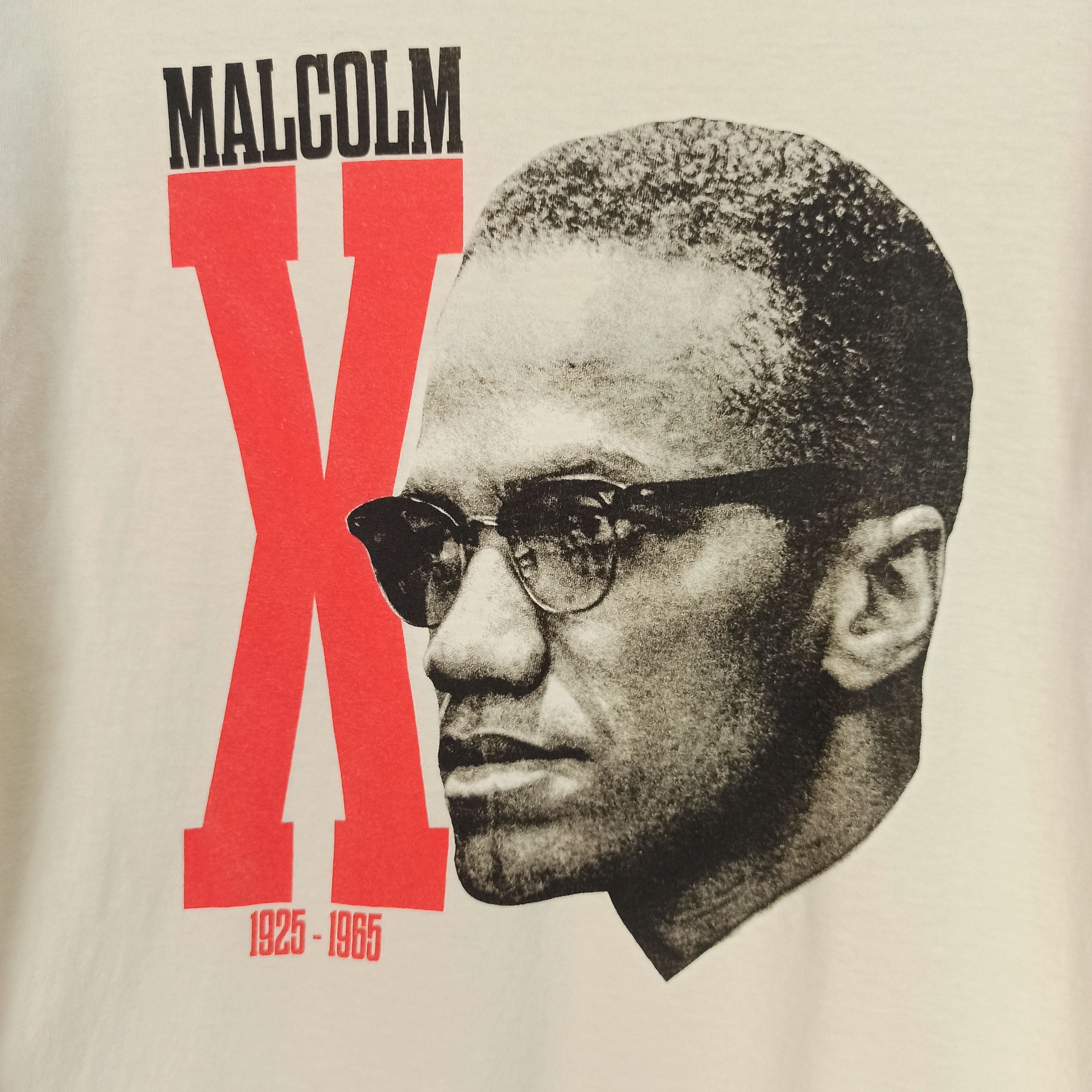 Other Rare Malcolm X Promo Tshit Size US M / EU 48-50 / 2 - 2 Thumbnail