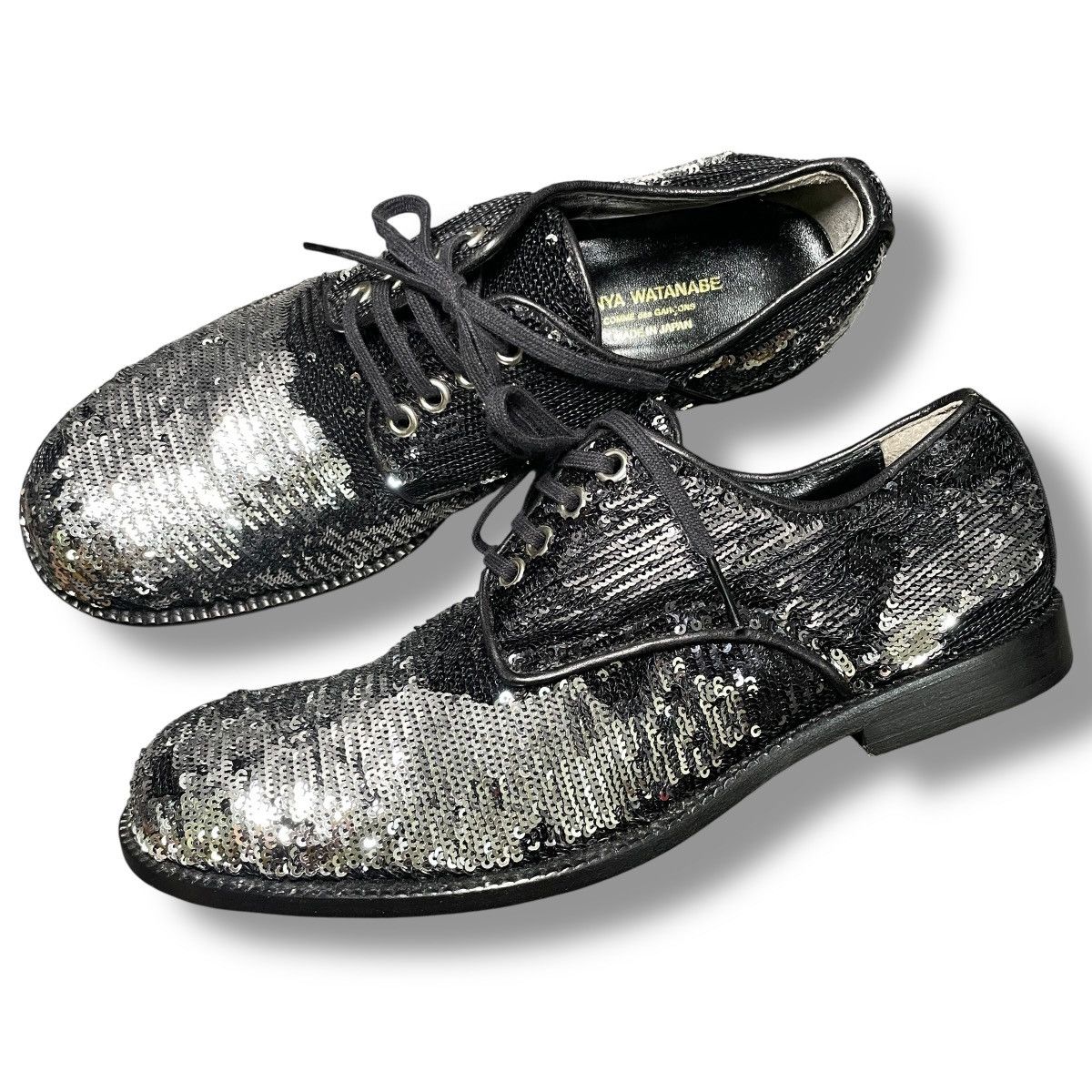 Junya Watanabe ARCHIVE Junya Watanabe F/W04 RTW Runway Sequined Derby Size US 8 / IT 38 - 5 Thumbnail