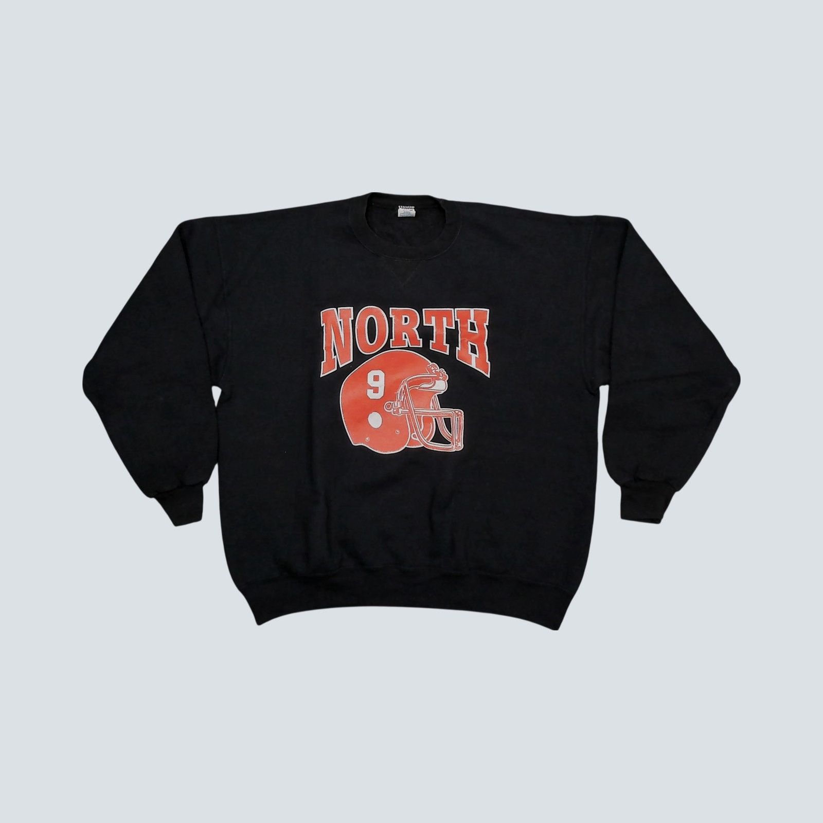Soffe Soffe VTG 80s Boxy North Helmet Drop-Shoulder Sweatshirt Size US XL / EU 56 / 4 - 11 Thumbnail