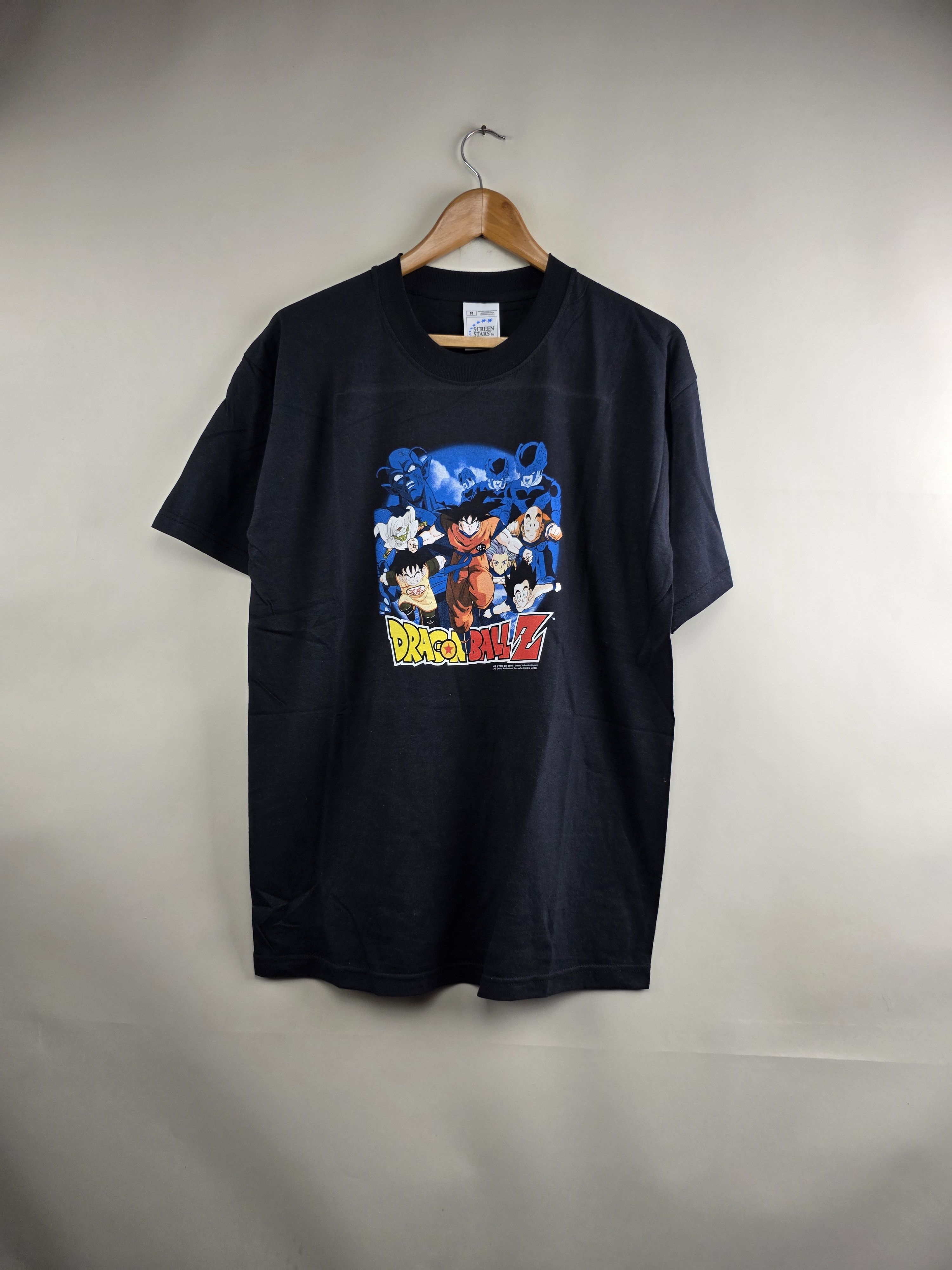 ヴィンテージ 90s Dragon Ball Z Goku Shenron DRAGON BALL Z Son Goku Shenron 90s Vintage T-shirt Black Men