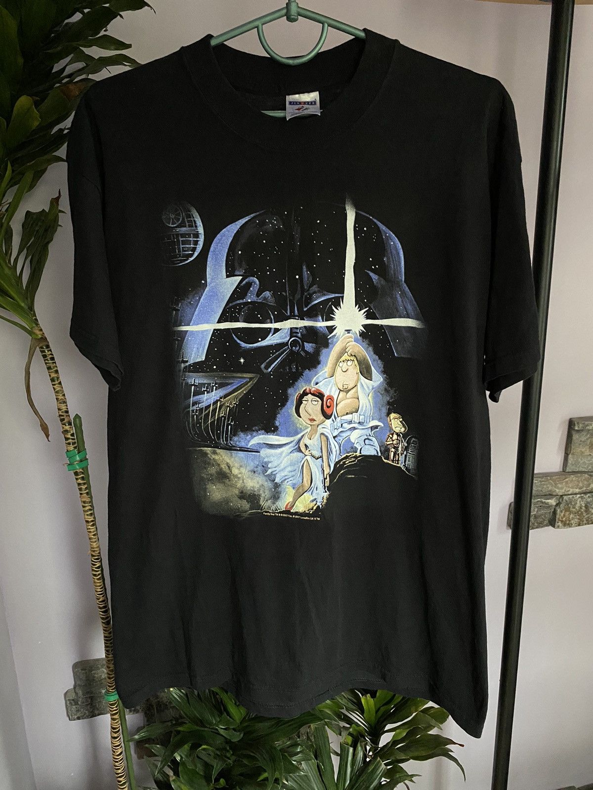 Cartoon Network Vintage 2007 Family Guy x Star Wars T-Shirt Size US L / EU 52-54 / 3 - 1 Thumbnail