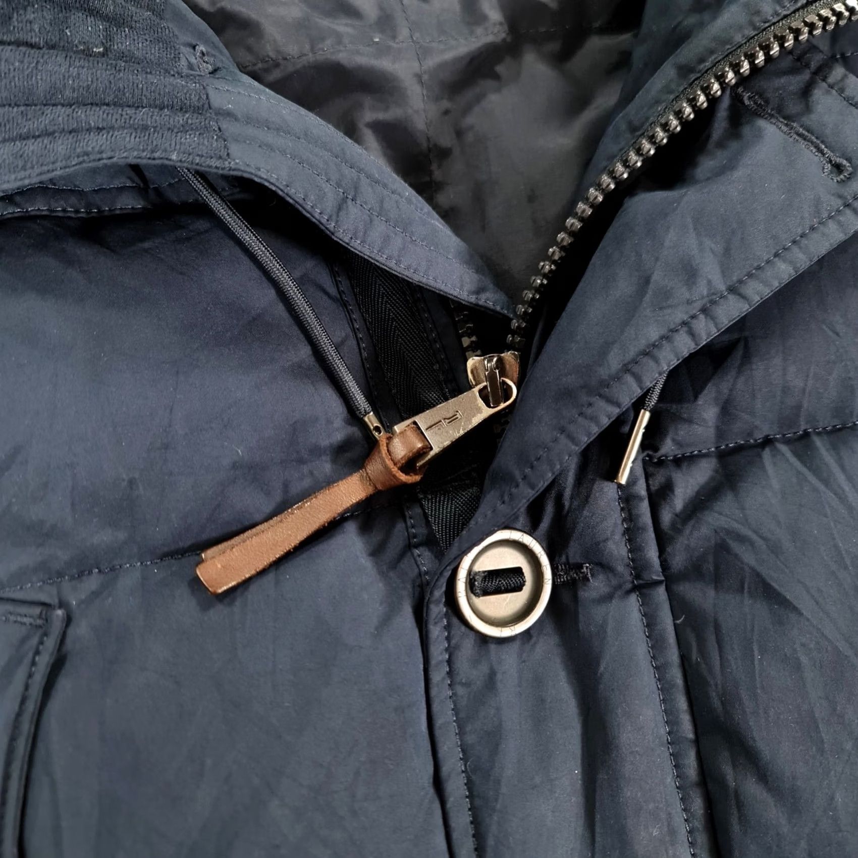 Polo Ralph Lauren Polo Ralph Lauren Mens Parka Jacket navy Blue Medium Hooded Down Fill Casual Winter Size US M / EU 48-50 / 2 - 3 Thumbnail
