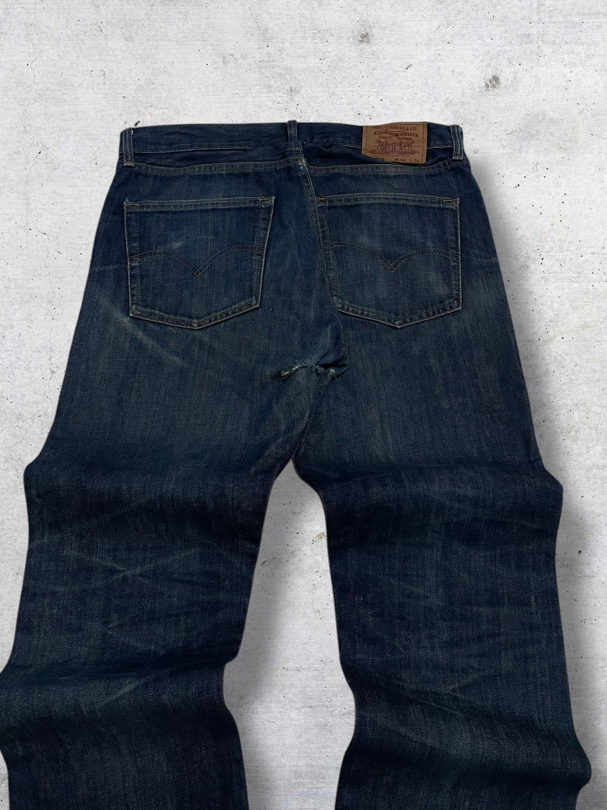Levi's Vintage Clothing VINTAGE 505 LEVIS USA DESIGNER 90S INDIGO FADED OG DENIM Size US 34 / EU 50 - 11 Thumbnail