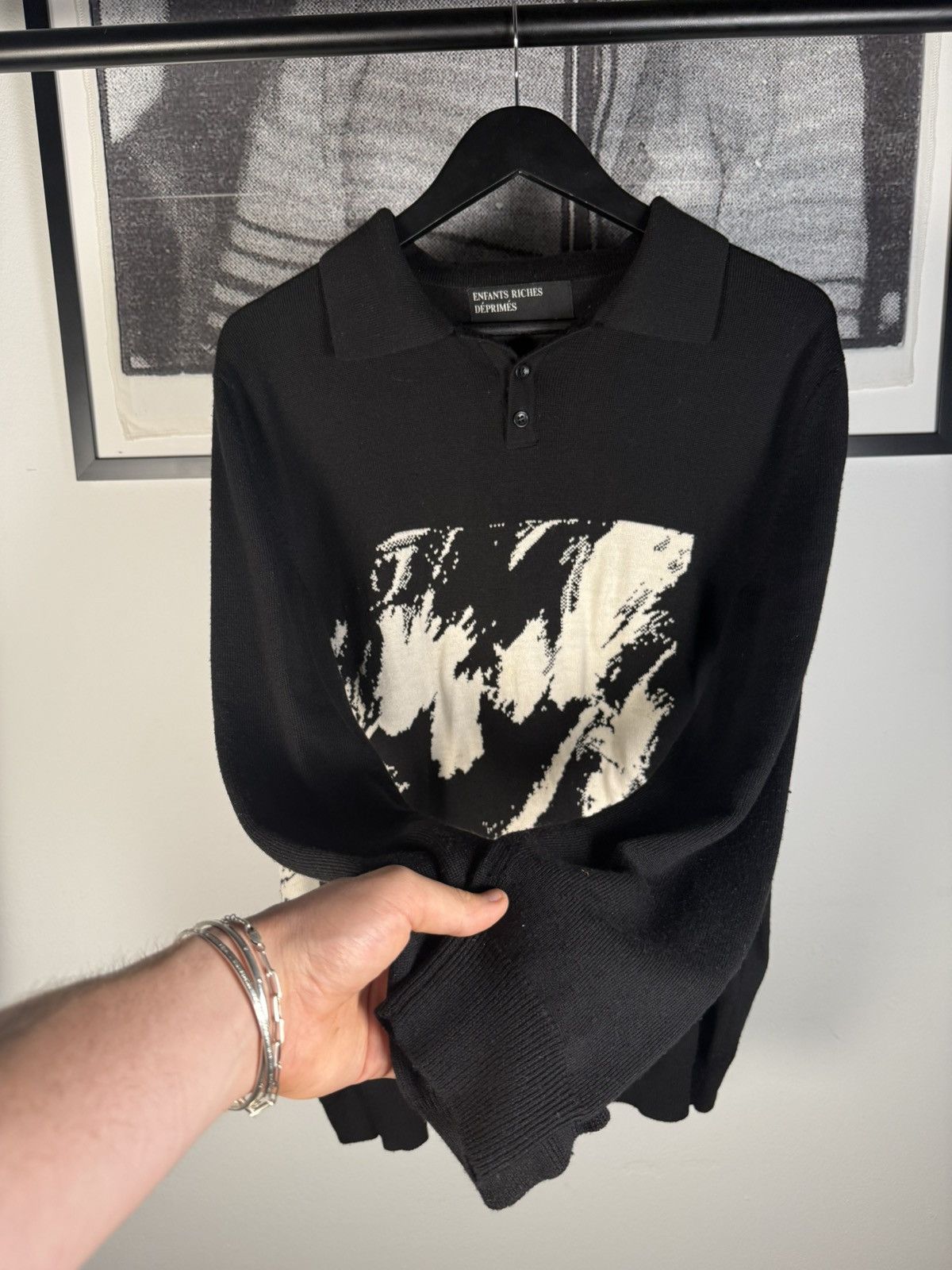 Enfants Riches Deprimes × Loro Piana 🔥HOLY GRAIL🔥1 of 3 LORO PIANA FW20 INFERNO HOUSEBURNING KNIT Size US L / EU 52-54 / 3 - 3 Thumbnail