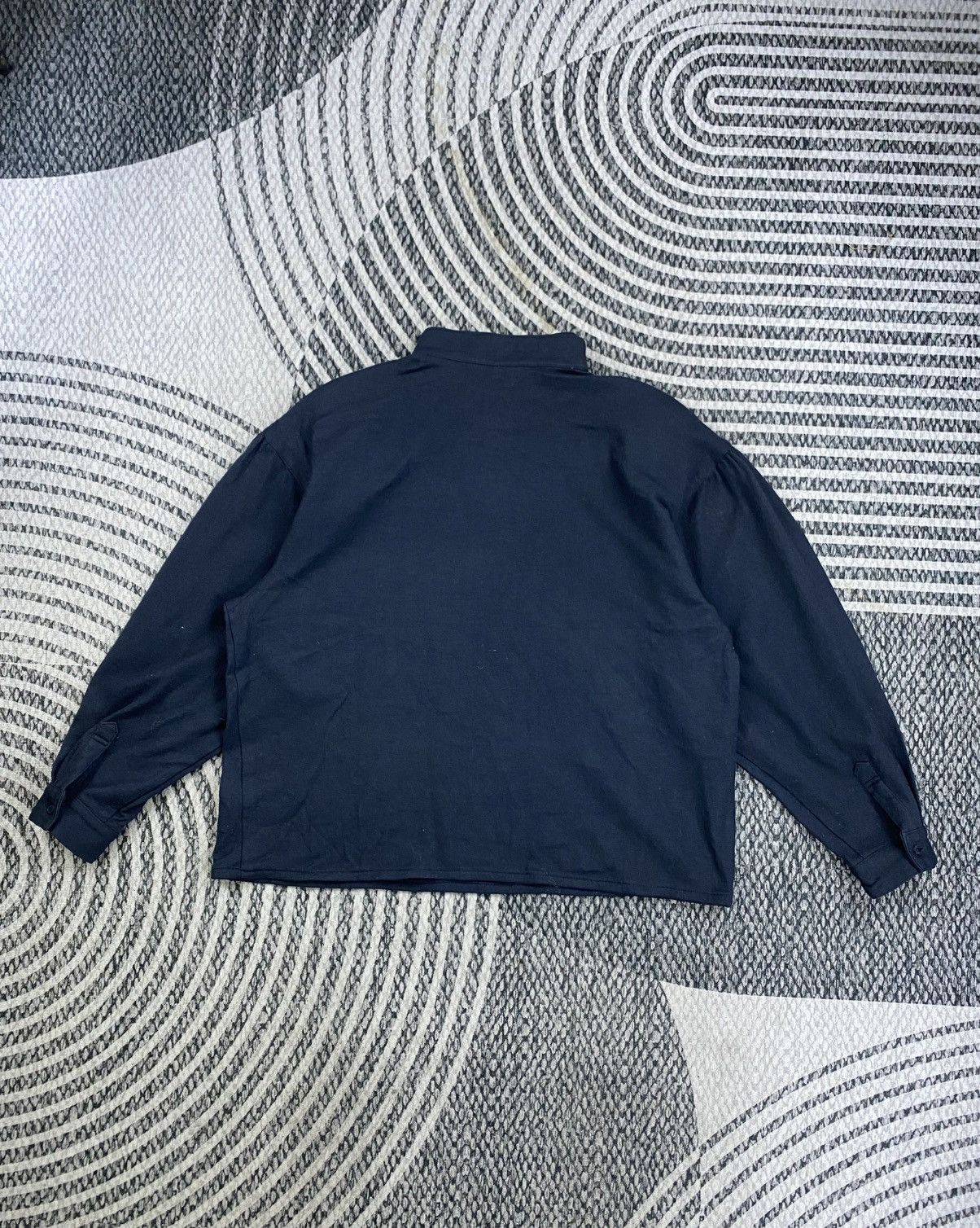 Enrico Coveri Vintage Enrico Coveri Cotton Plain Longsleeve Shirt Size M / US 6-8 / IT 42-44 - 2 Thumbnail