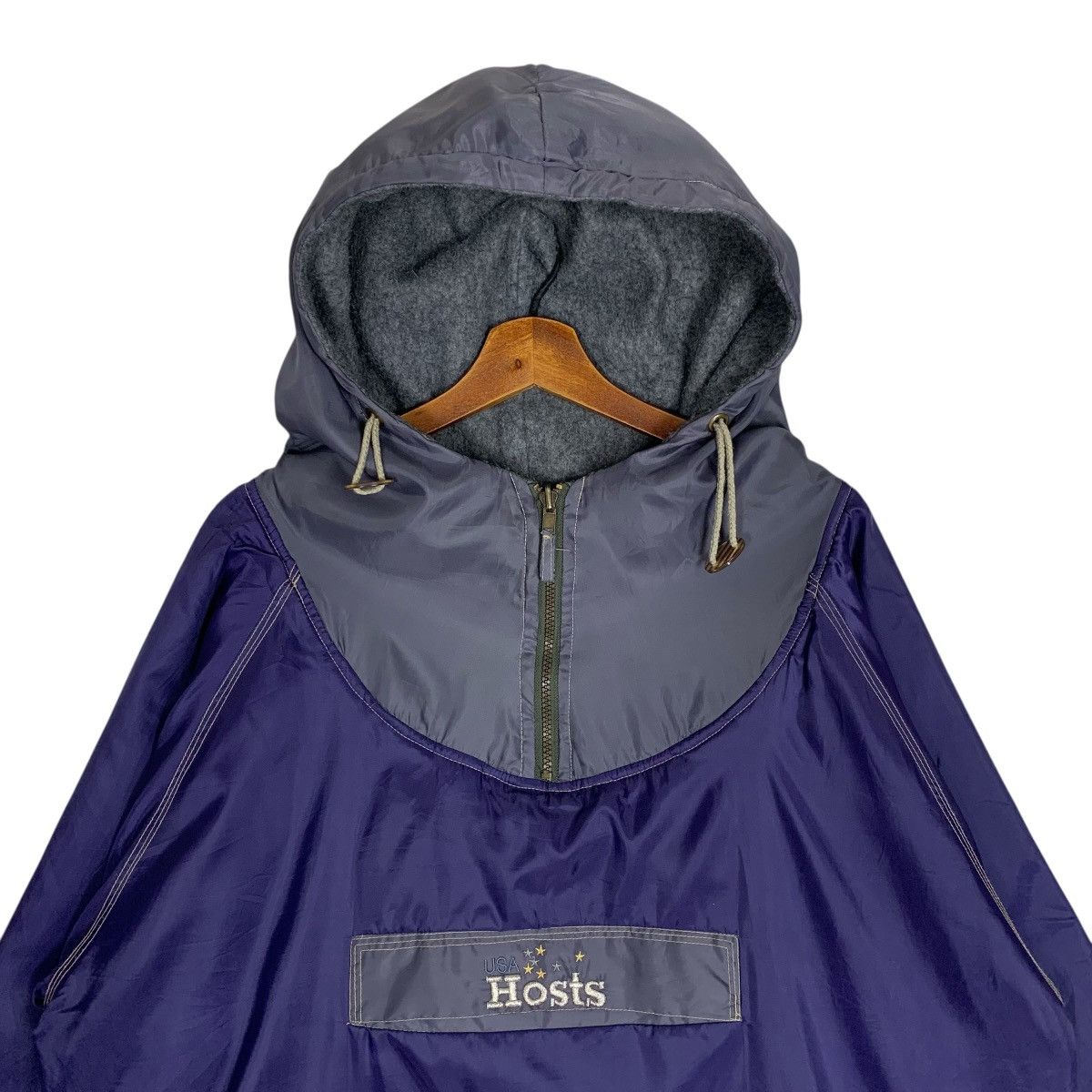 Vintage Vintage Hosts Usa Outdoor StreetWear Reversible Hoodie Size US XL / EU 56 / 4 - 9 Thumbnail