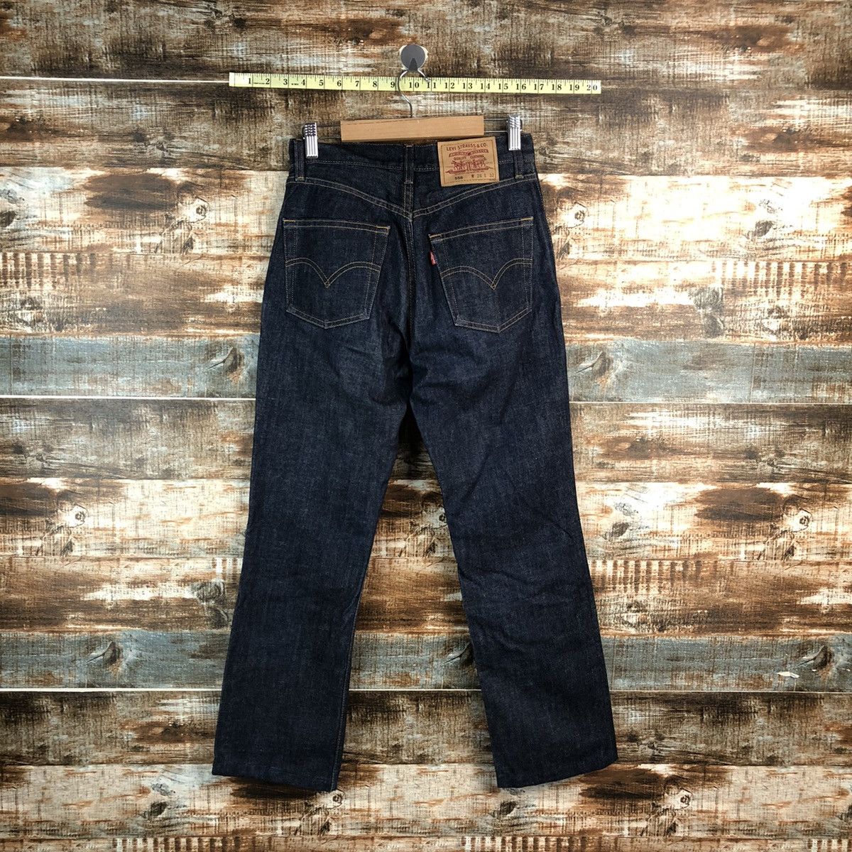 Levi's Levis 558 Blue Distressed Denim Pants #A2622 Size US 26 / EU 42 - 15 Thumbnail