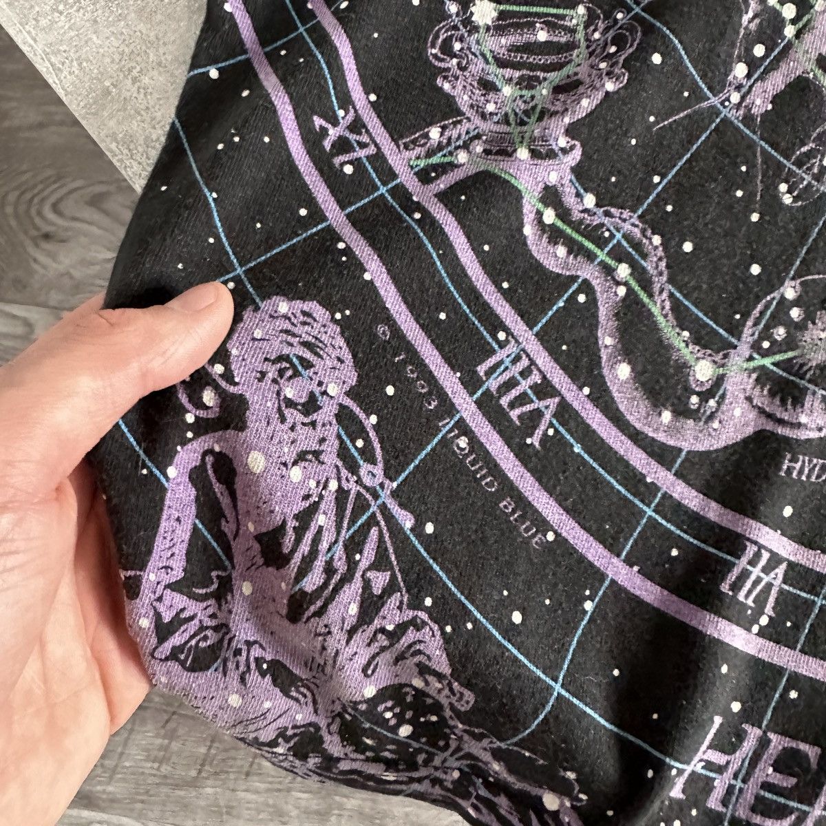 Arts & Science Vintage 90s Liquid Blue Hemisphere Boreal ‘93 AOP tee cosmos Size US L / EU 52-54 / 3 - 7 Thumbnail
