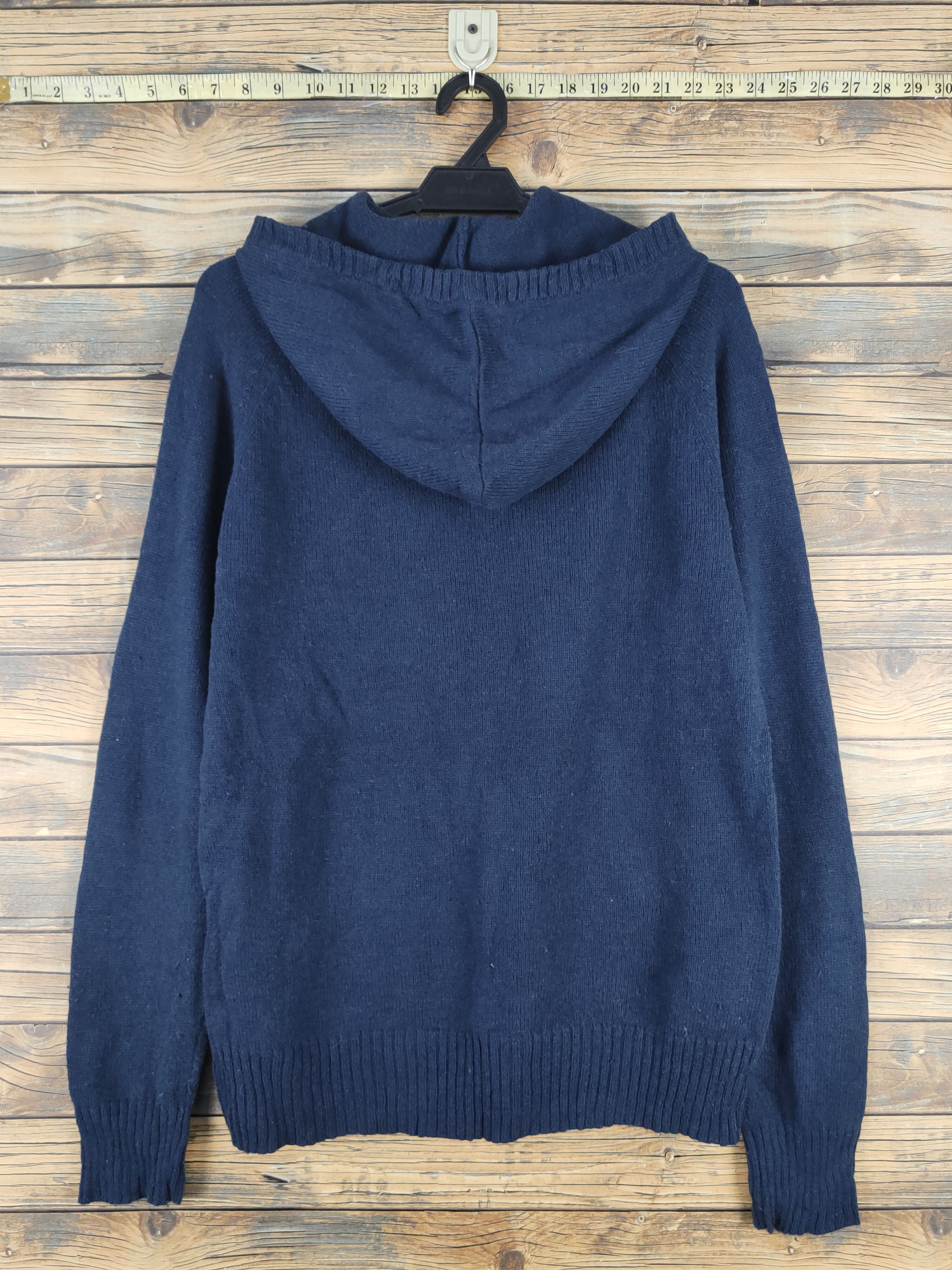 Gap Gap lambwool Navy 1969 Hoodie Knitwear Sweatshirts #W1661 Size US S / EU 44-46 / 1 - 7 Thumbnail