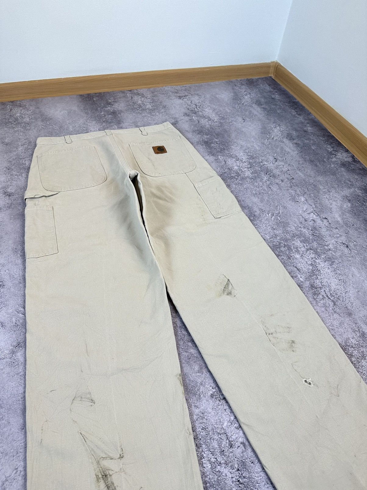 Carhartt Vintage Carhartt USA Distressed Baggy Carpenter Work Pants Size US 34 / EU 50 - 5 Thumbnail