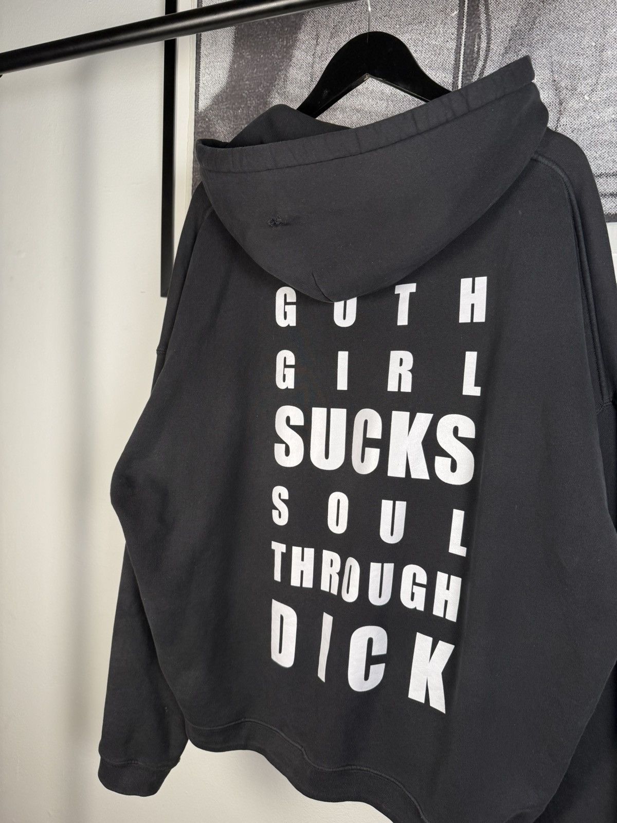 Enfants Riches Deprimes ULTIMATE GRAIL RAREST SIZE🏴‍☠️FALL/WINTER 2022 GOTH GIRL HOODIE Size US XL / EU 56 / 4 - 2 Thumbnail