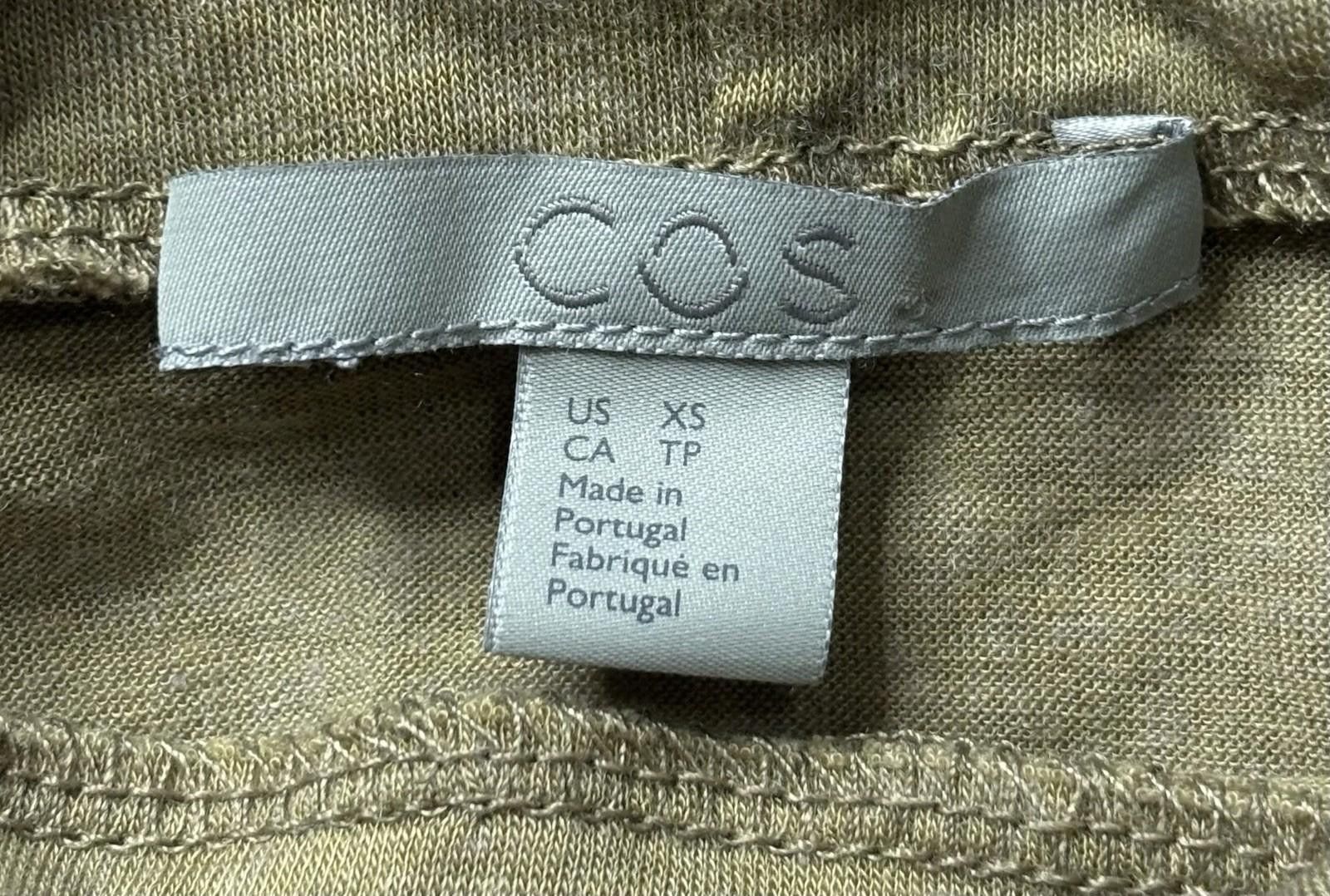 Cos Cos Tank Top Women's XS Wool Blend Turtleneck Size XS / US 0-2 / IT 36-38 - 2 Thumbnail