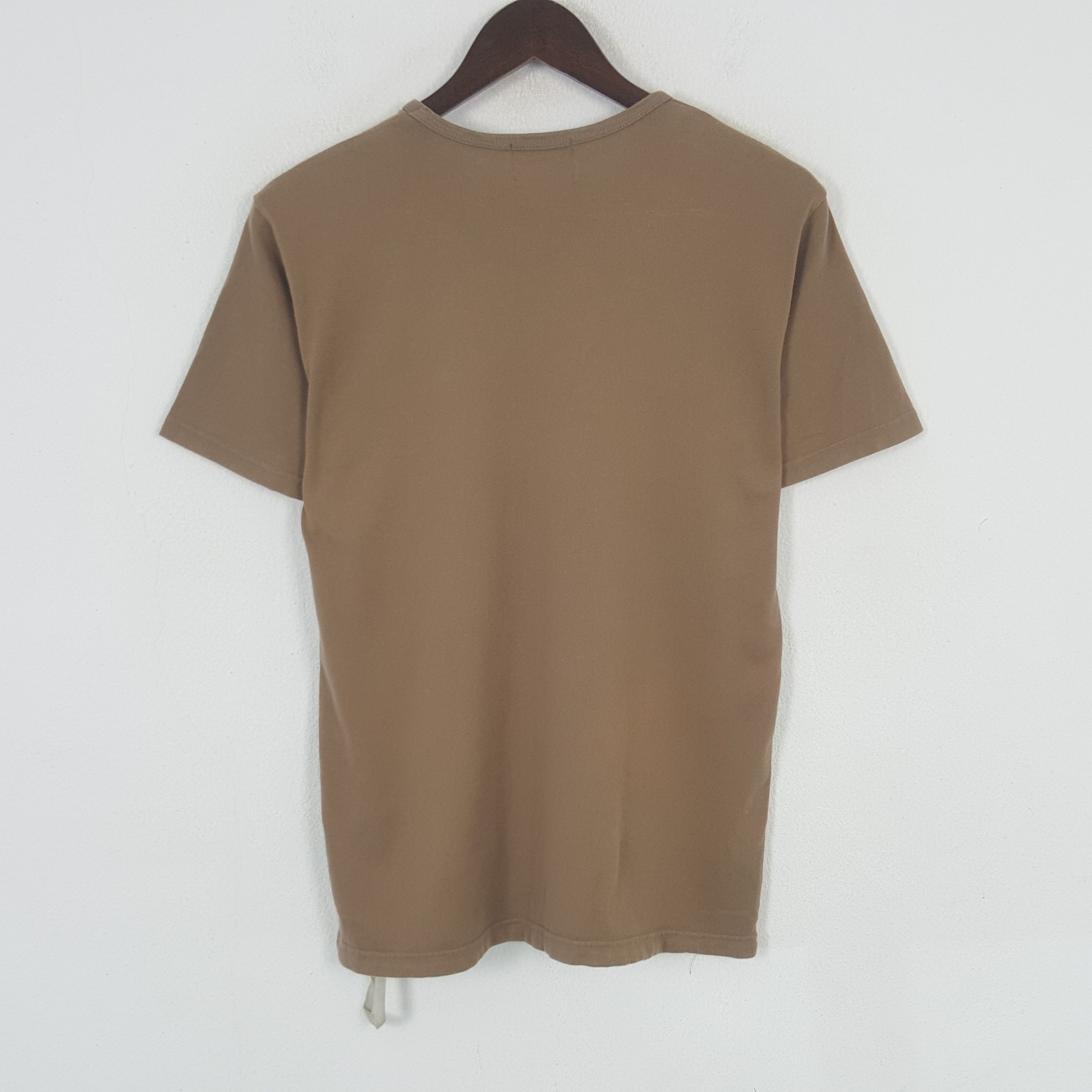 Japanese Brand × Vintage × Yohji Yamamoto Vintage Yohji Yamamoto AAR Custom Spell Out Logo Tshirt Size US S / EU 44-46 / 1 - 3 Thumbnail