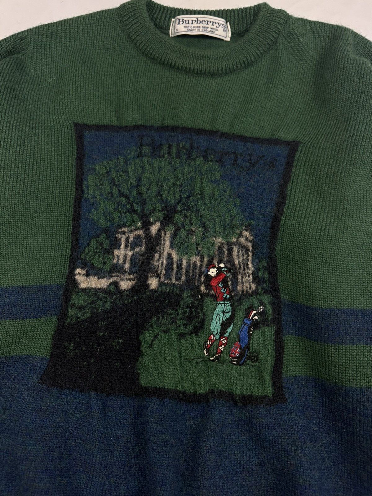 Burberry Burberrys vintage 80-80s sweater Size US M / EU 48-50 / 2 - 3 Thumbnail