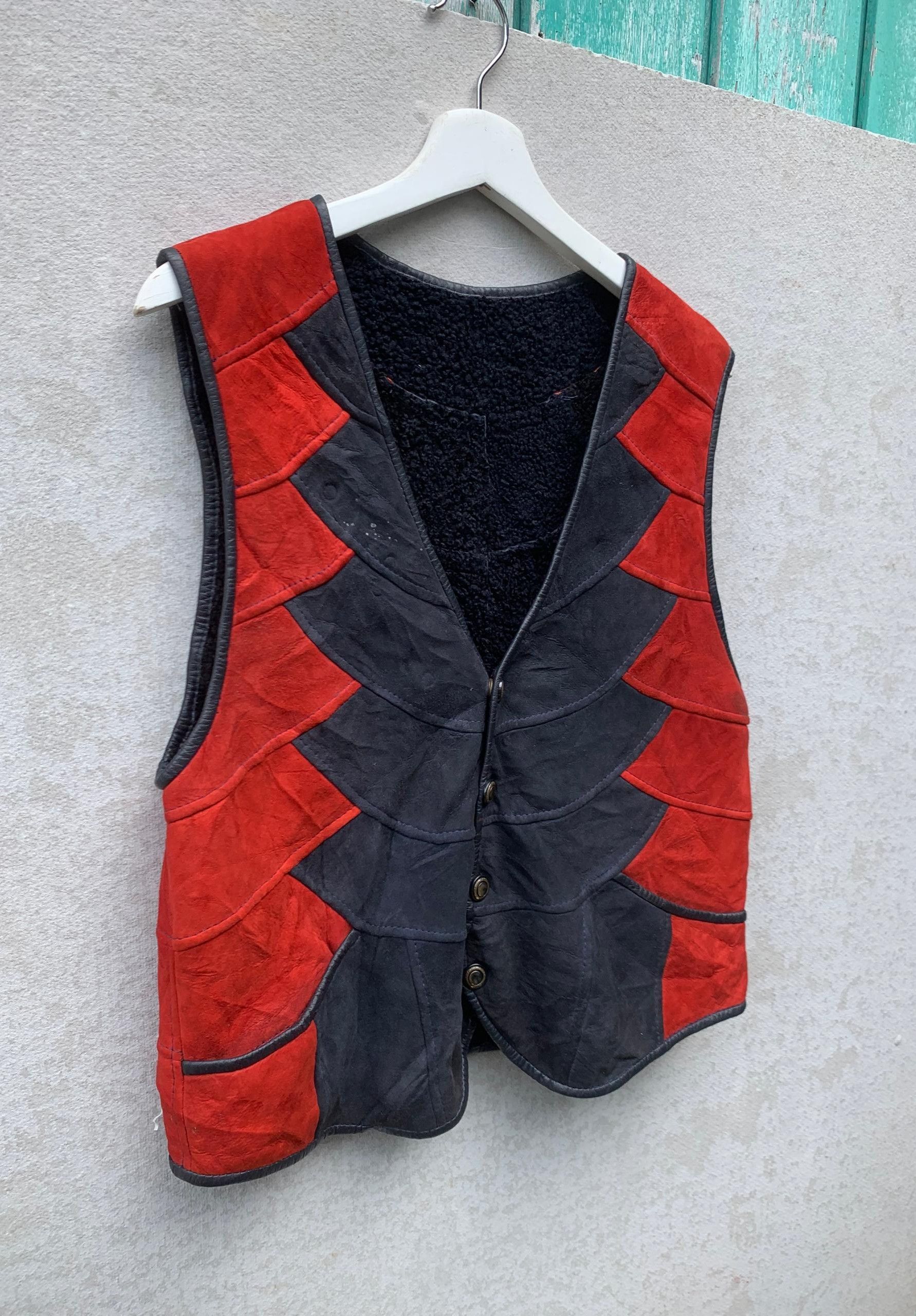 Vintage Vintage MALUBEL Australia Leather Vest Size US M / EU 48-50 / 2 - 3 Thumbnail