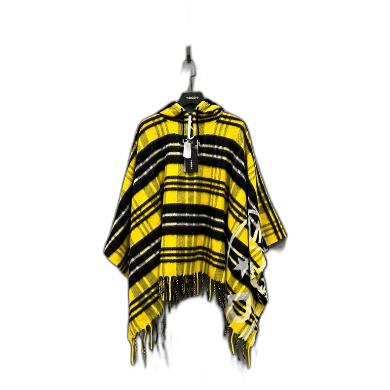 Dior Dior Plaid Fringe Hem Cape Coat Size US M / EU 48-50 / 2 - 1 Thumbnail