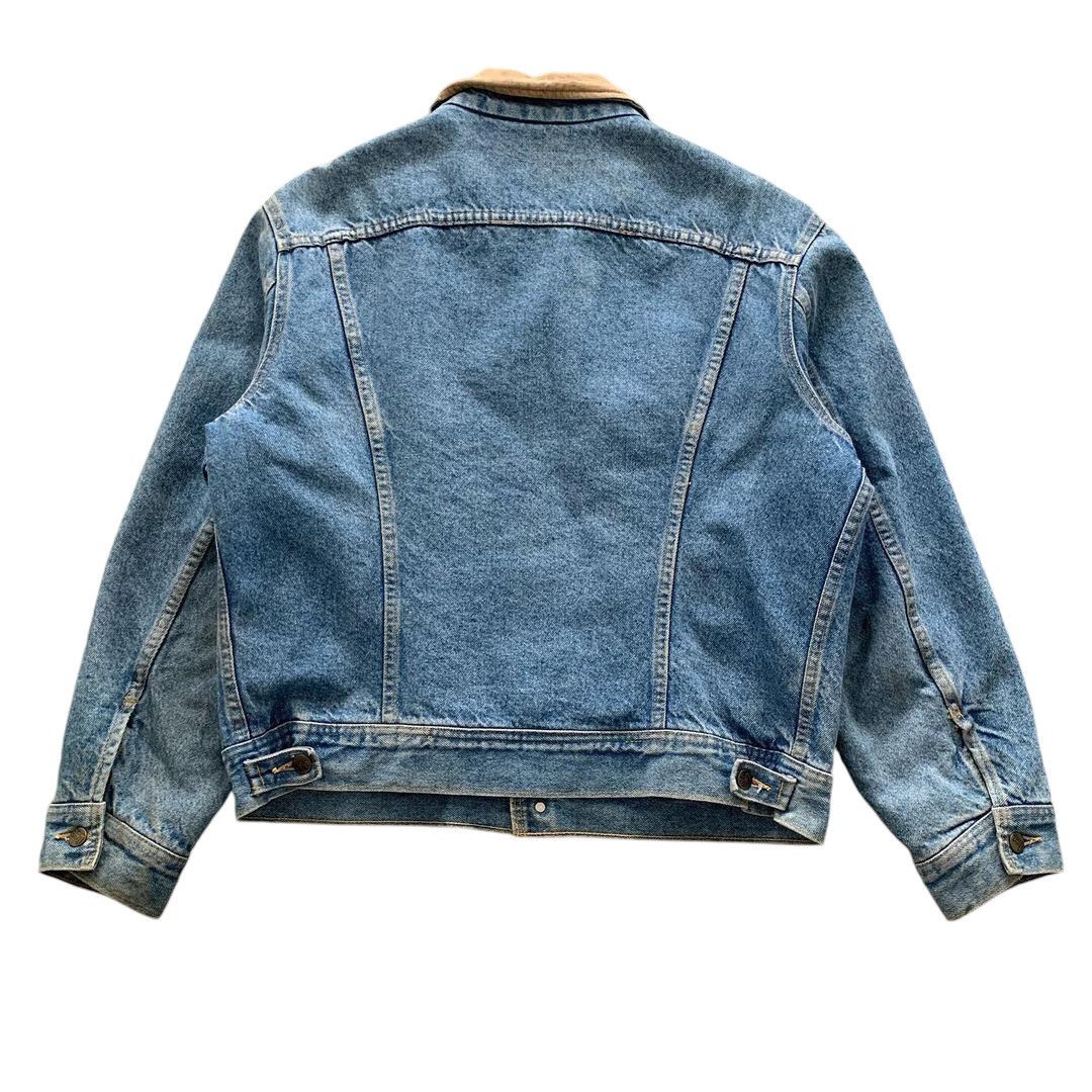 Lee × Vintage 1970s Lee Storm Riders Blanket Lined Denim Jacket Size US L / EU 52-54 / 3 - 3 Thumbnail