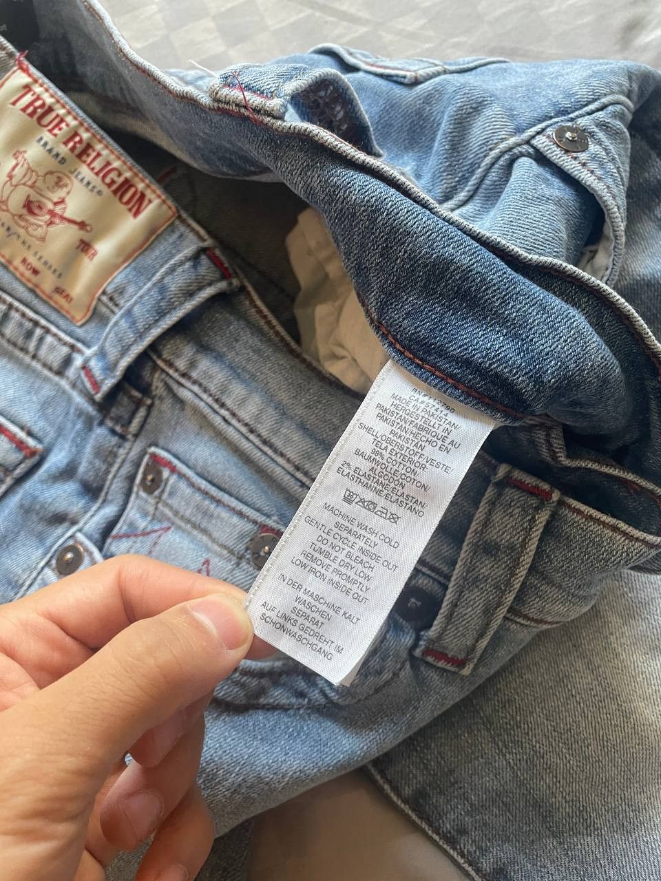 True Religion Vintage Distressed True Religion Jeans Rare Hype Japanese Size US 29 - 9 Thumbnail
