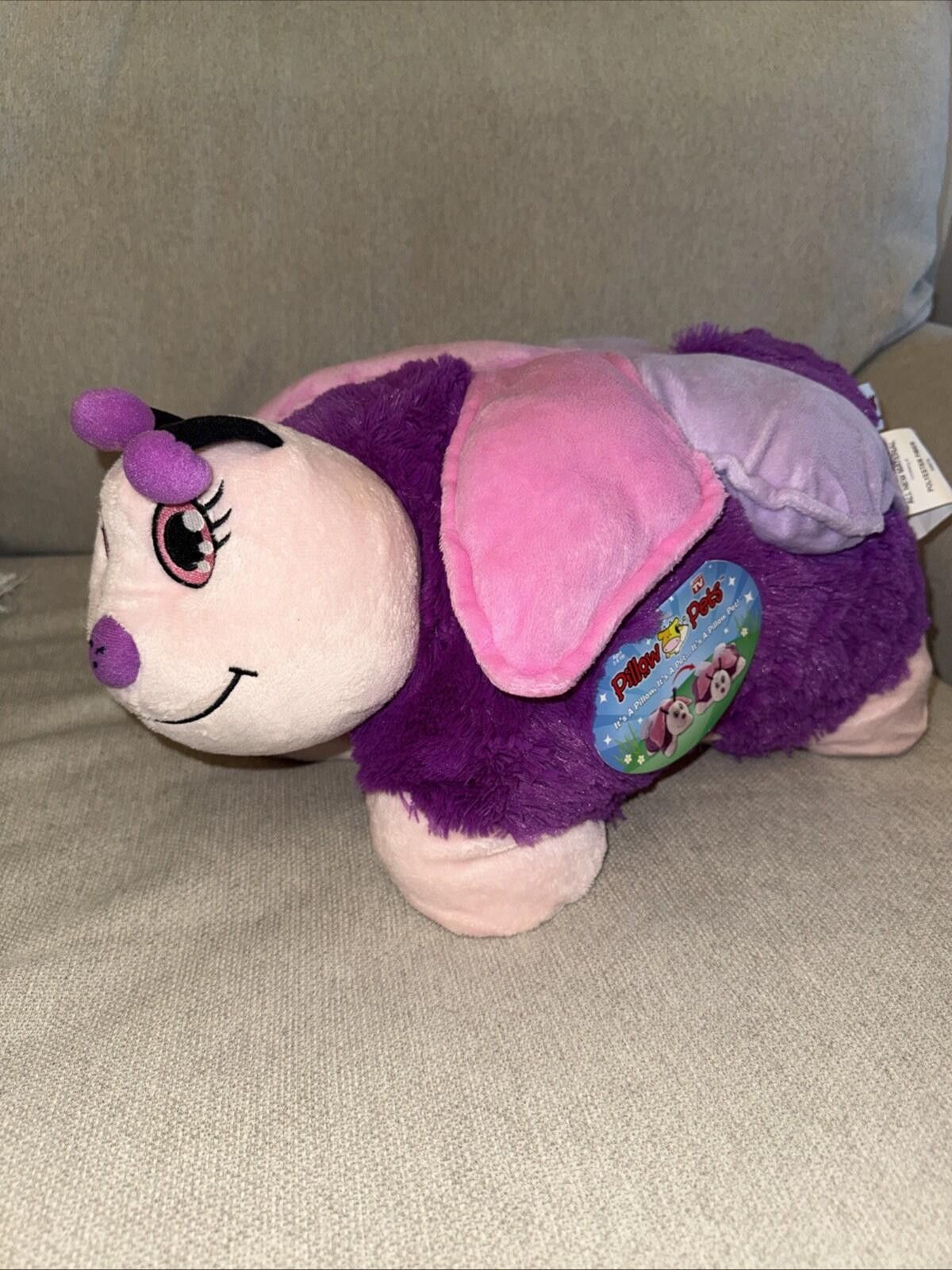 Other Pillow Pet 2010 Fluttery Butterfly Plush NWT Vintage Rare18” Size ONE SIZE - 2 Thumbnail