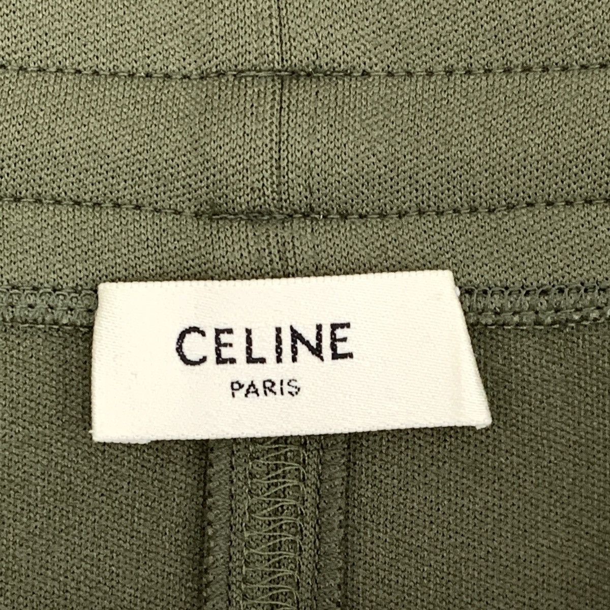 Celine Celine 22FW Dark Green Logo Embroidery Casual Skirt K26WX Size 28" / US 6 / IT 42 - 7 Thumbnail