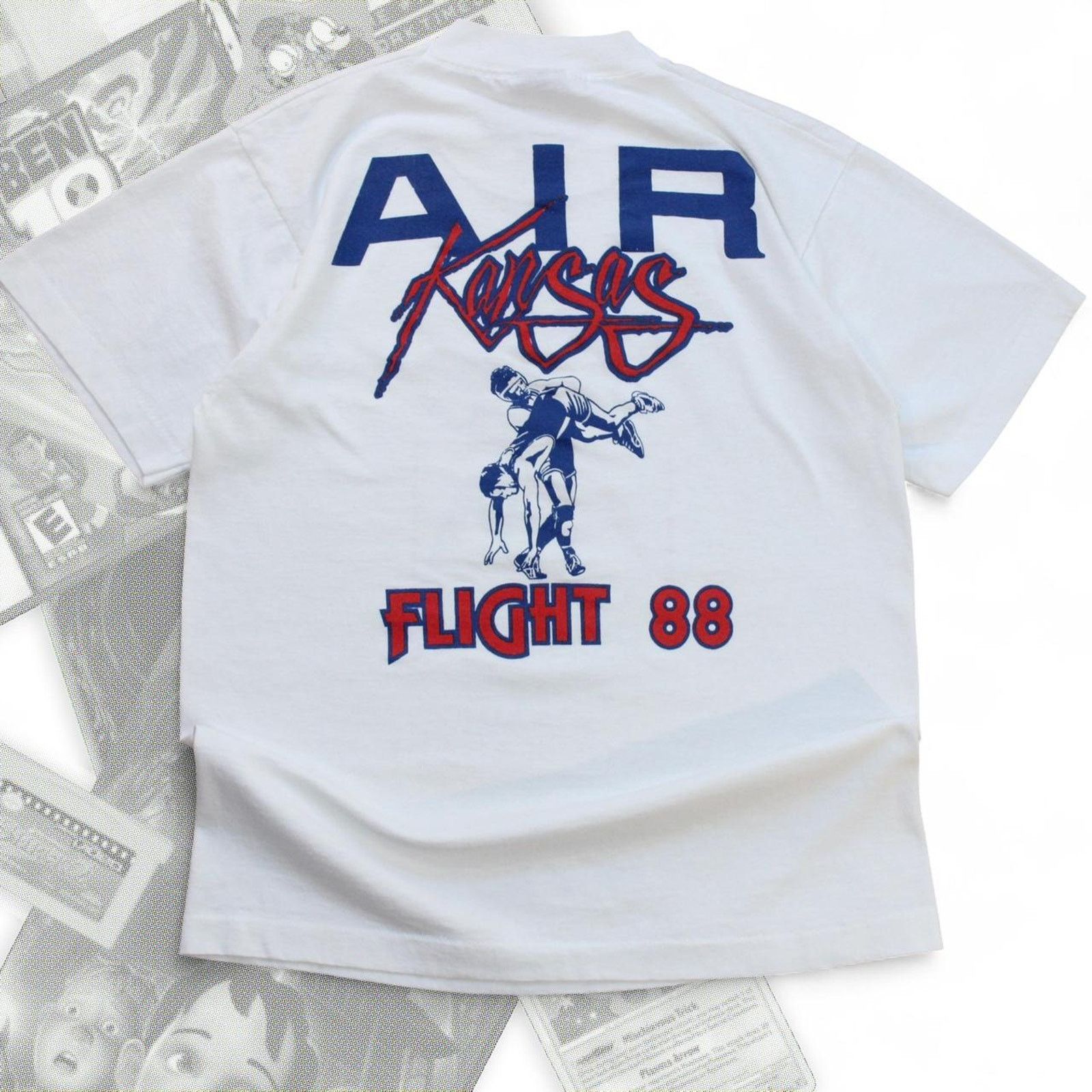 & Other Stories White True Vintage 80’s Wrestling Graphic Tee Size US M / EU 48-50 / 2 - 1 Thumbnail