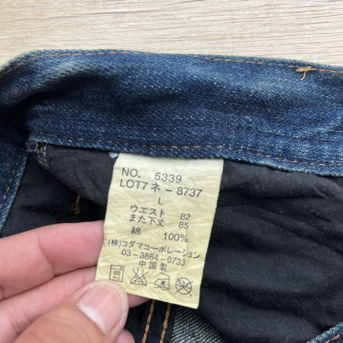 Japanese Brand ROOT THREE STYLE VINTAGE BOOTCUT FLARED DISTRESSED Y2K Size US 34 / EU 50 - 5 Thumbnail