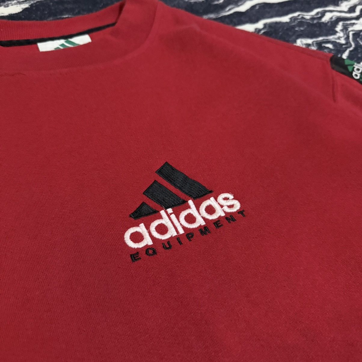 Vintage Vintage adidas equipment sweatshirt Size US M / EU 48-50 / 2 - 5 Thumbnail