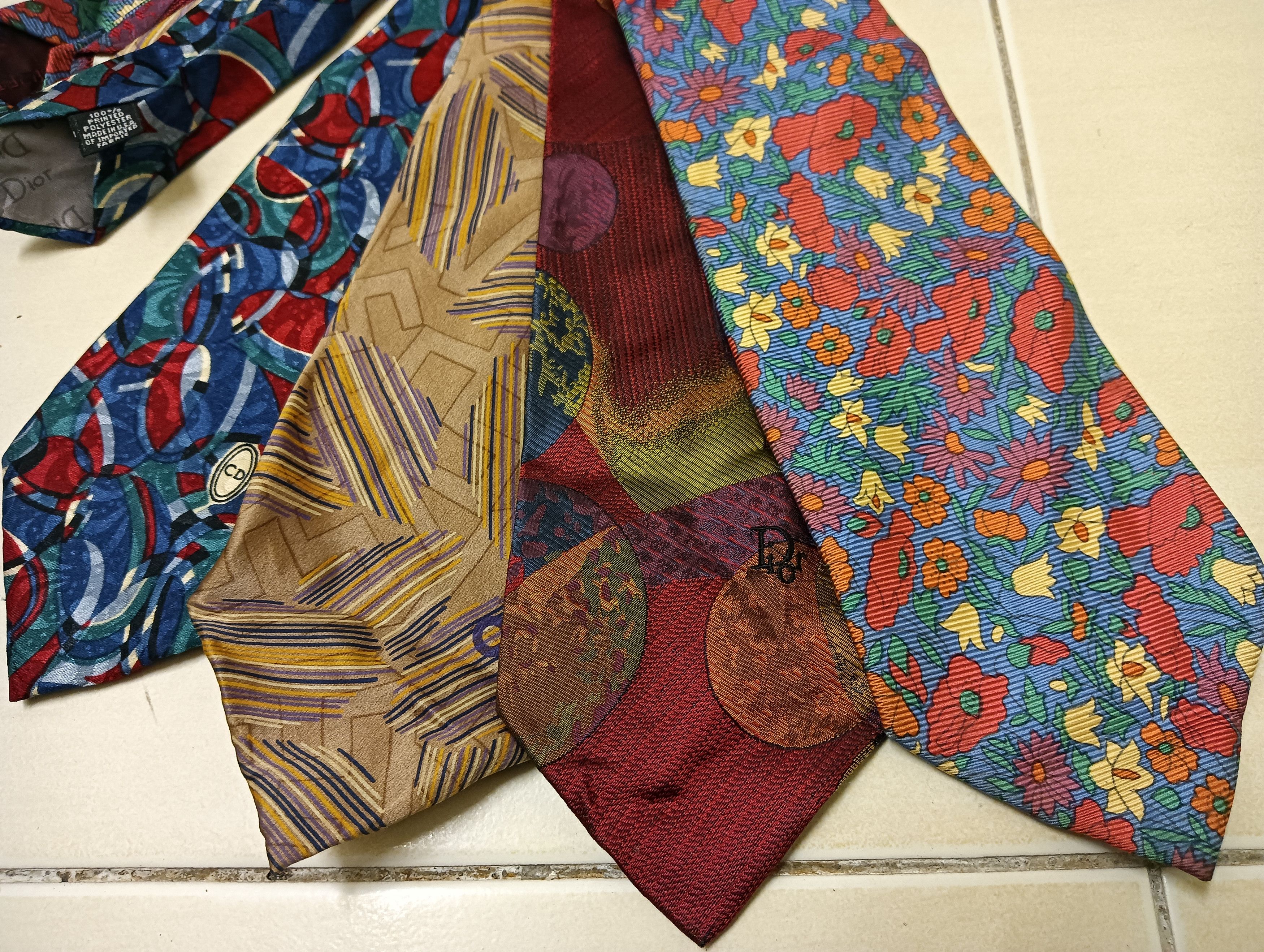 Christian Dior Monsieur Bulk Sale Christian Dior, Fabio Feretti, Capacci Tie Size ONE SIZE - 3 Thumbnail