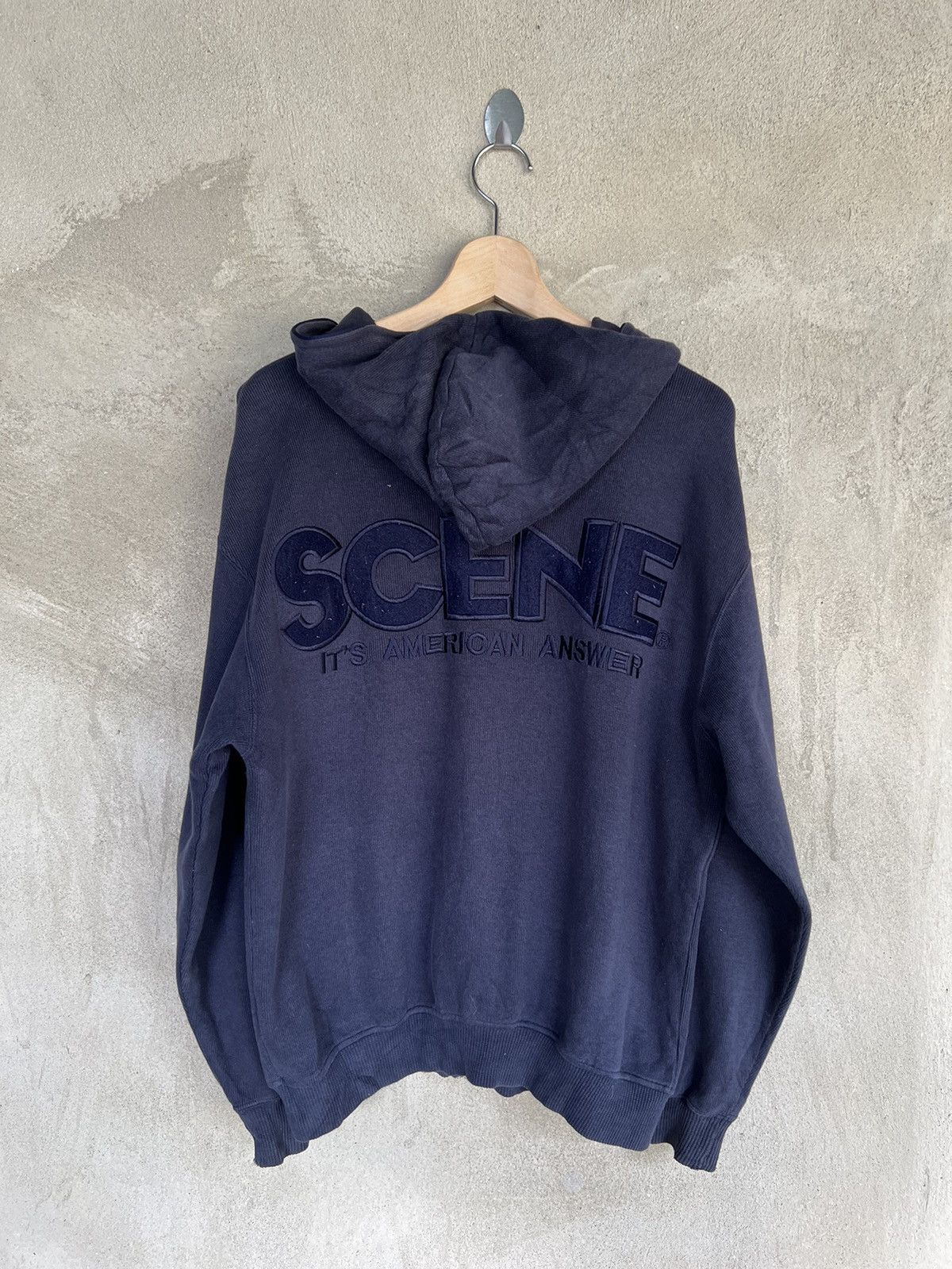 Vintage Vintage Scene Spell Out Hoodies Size US M / EU 48-50 / 2 - 8 Thumbnail