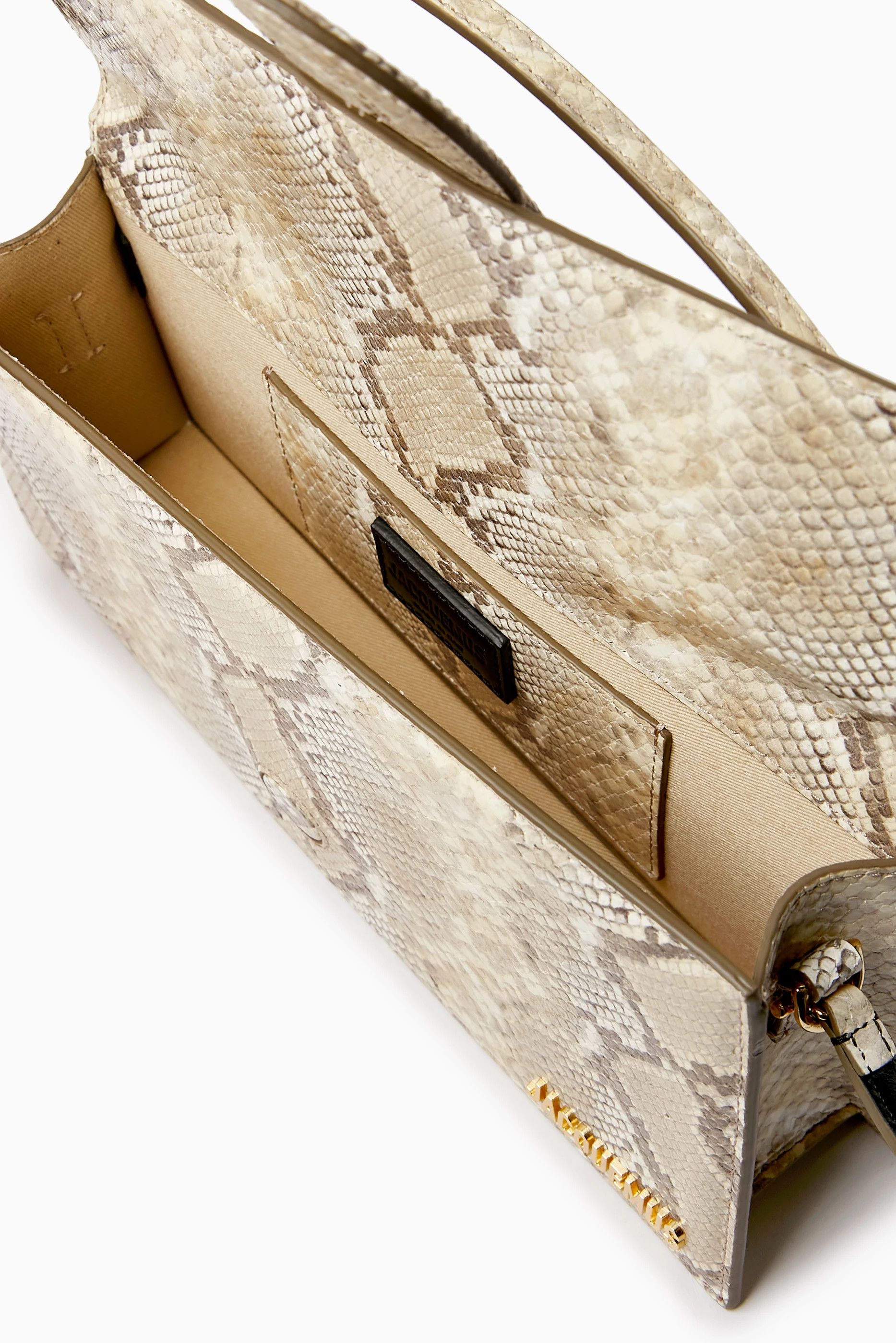Jacquemus o1la1rc1a0925 Size:OS / Le Grand Bambino Snake Shoulder Bag Size ONE SIZE - 4 Thumbnail