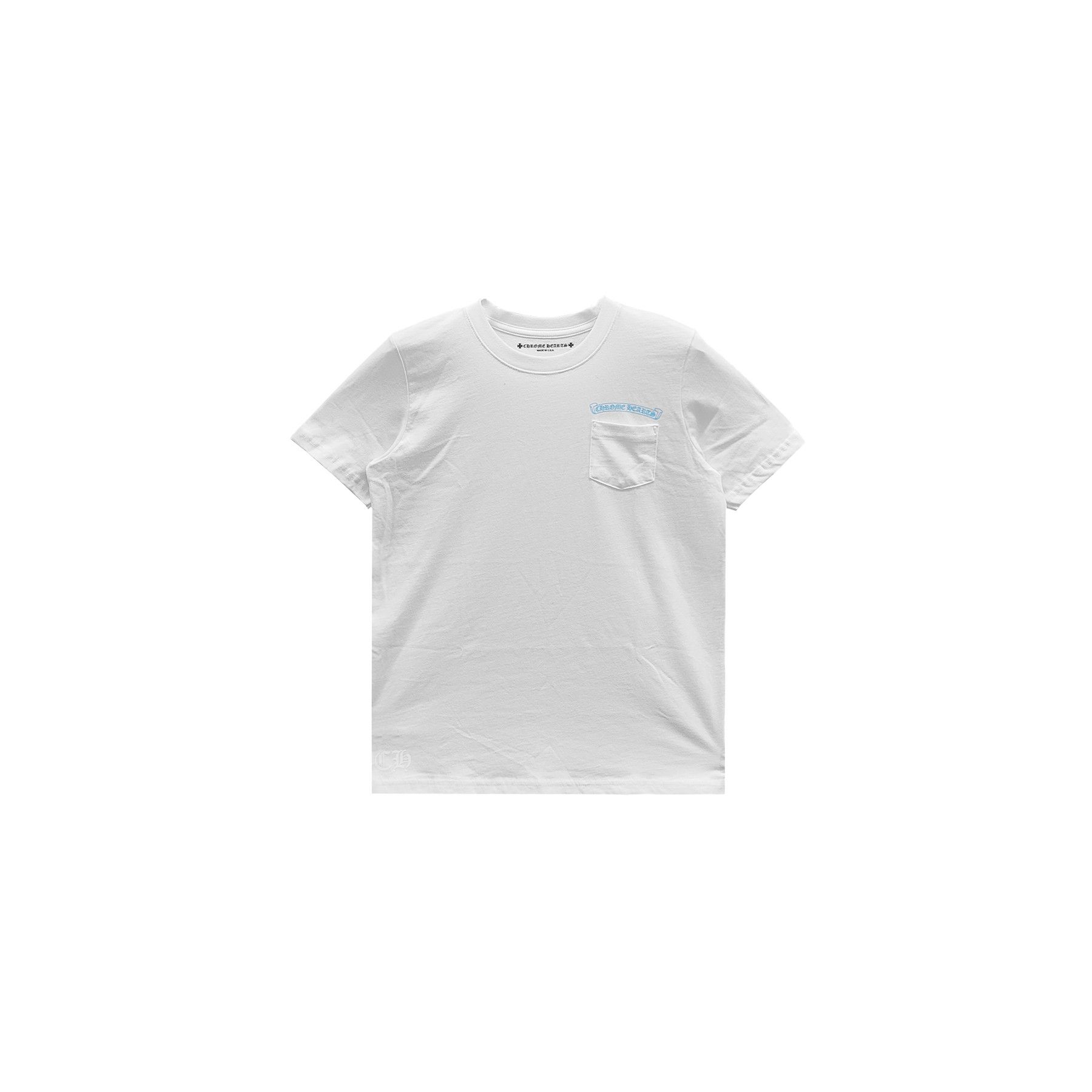 CHROME HEARTS kids ホワイト Tシャツ Chrome Hearts Chrome Hearts Scroll Label White T-Shirt Tee