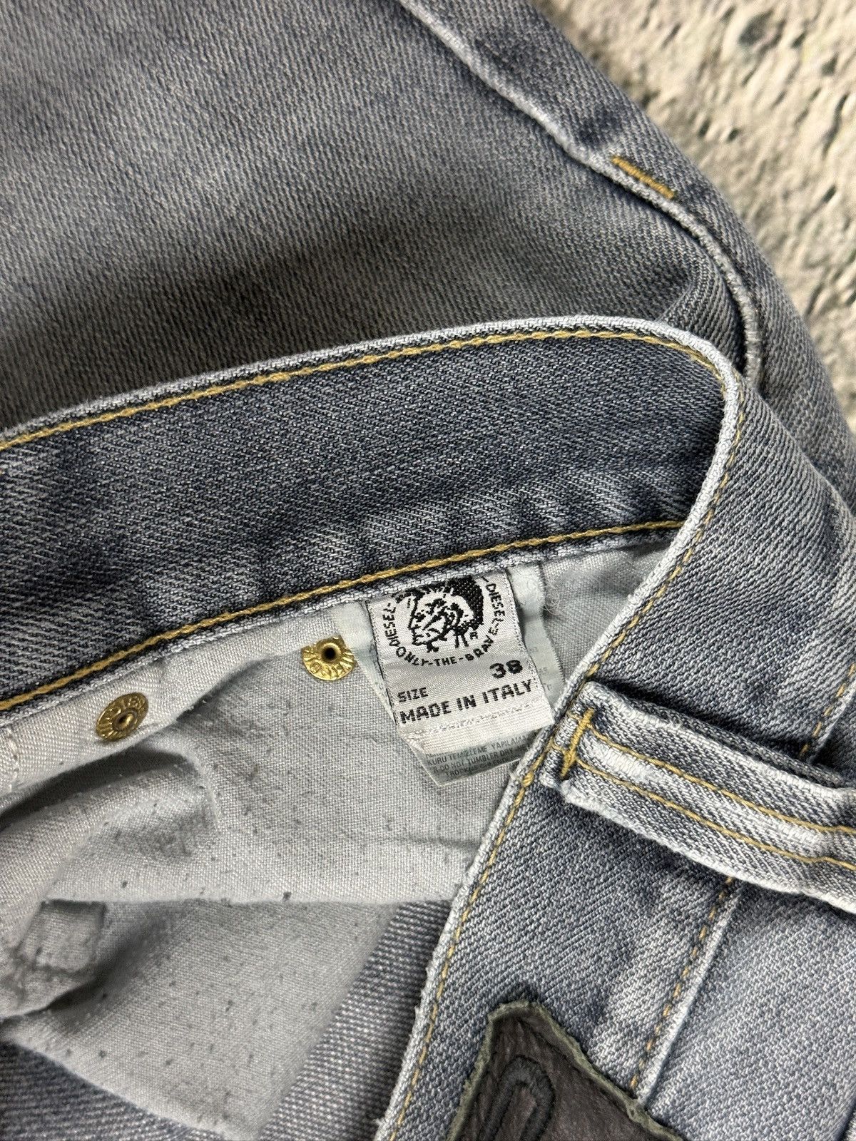 Diesel Diesel Jeans Vintage Baggy Denim 90s Grey Size US 38 / EU 54 - 10 Thumbnail