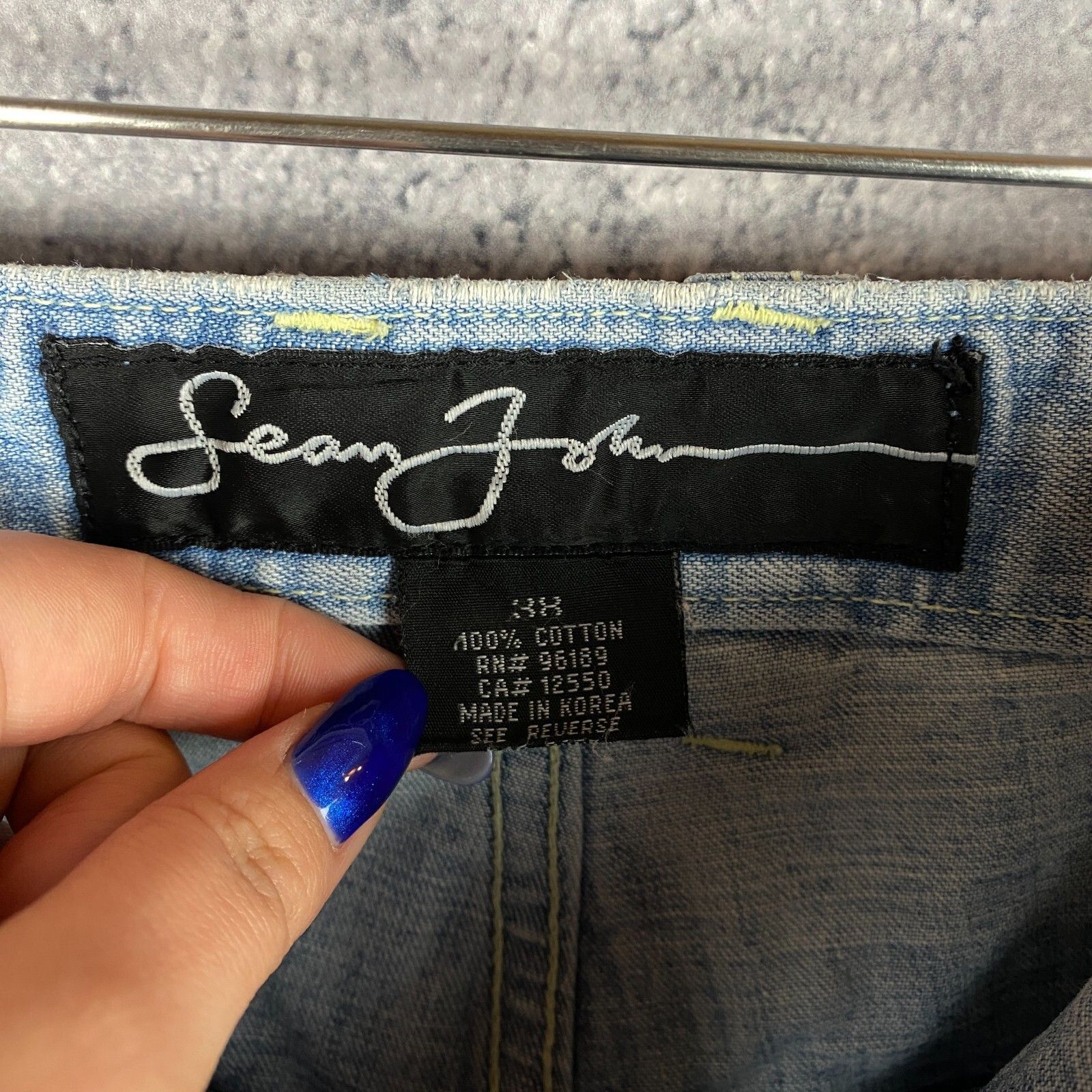 Sean John Sean John Shorts Men's Size 38 Blue ` Size US 38 / EU 54 - 5 Thumbnail