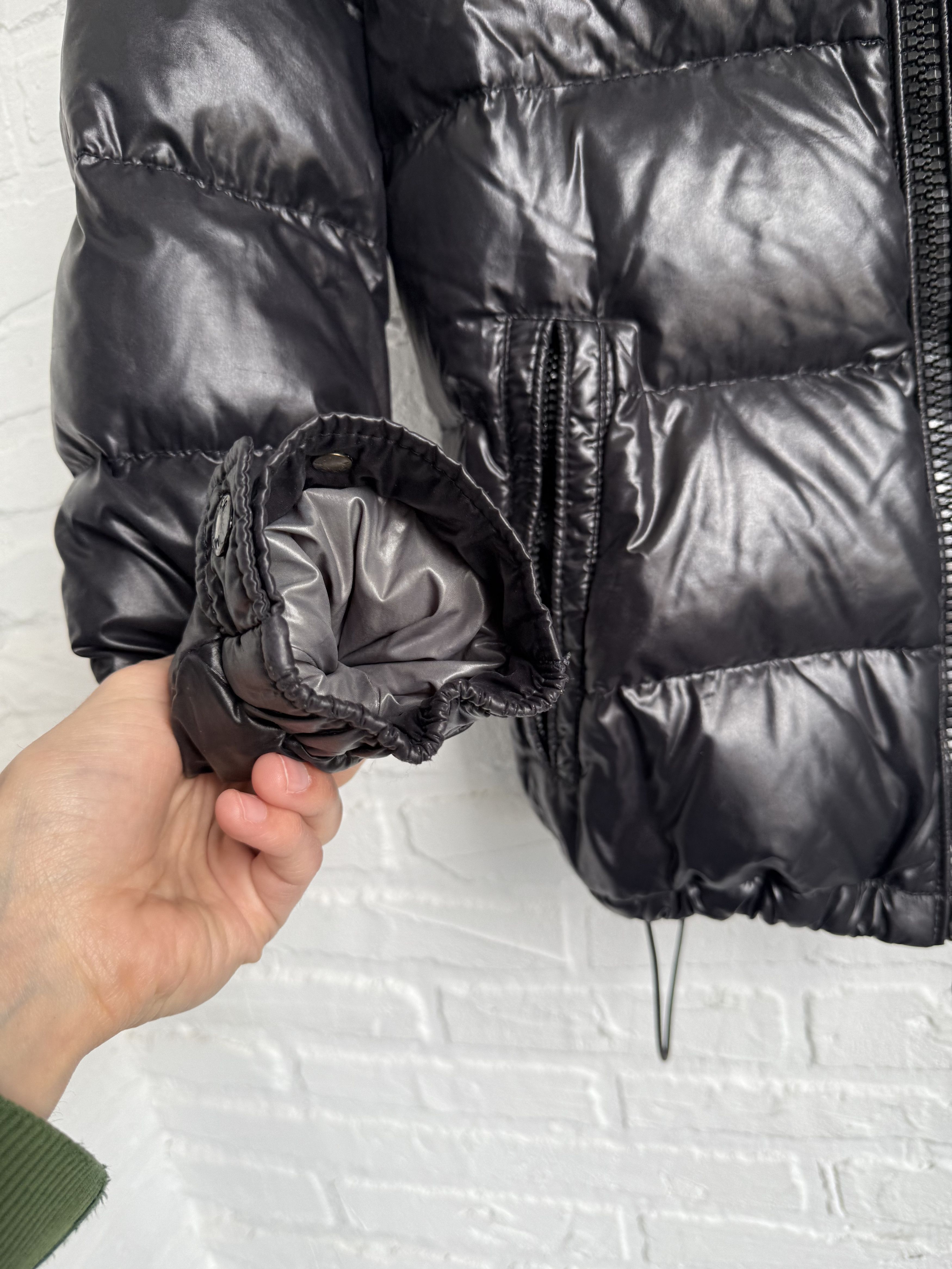 Moncler Moncler Maya Giubbotto Black Glossy Puffer jacket Size US S / EU 44-46 / 1 - 17 Thumbnail