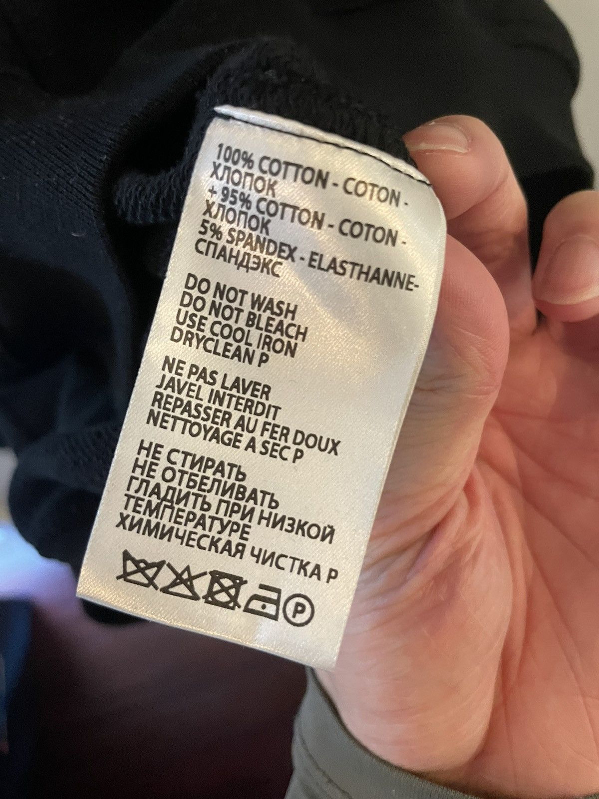 Designer × Haider Ackermann Haider Ackermann SSENSE Exclusive Black Cotton Hoodie Size US L / EU 52-54 / 3 - 5 Thumbnail