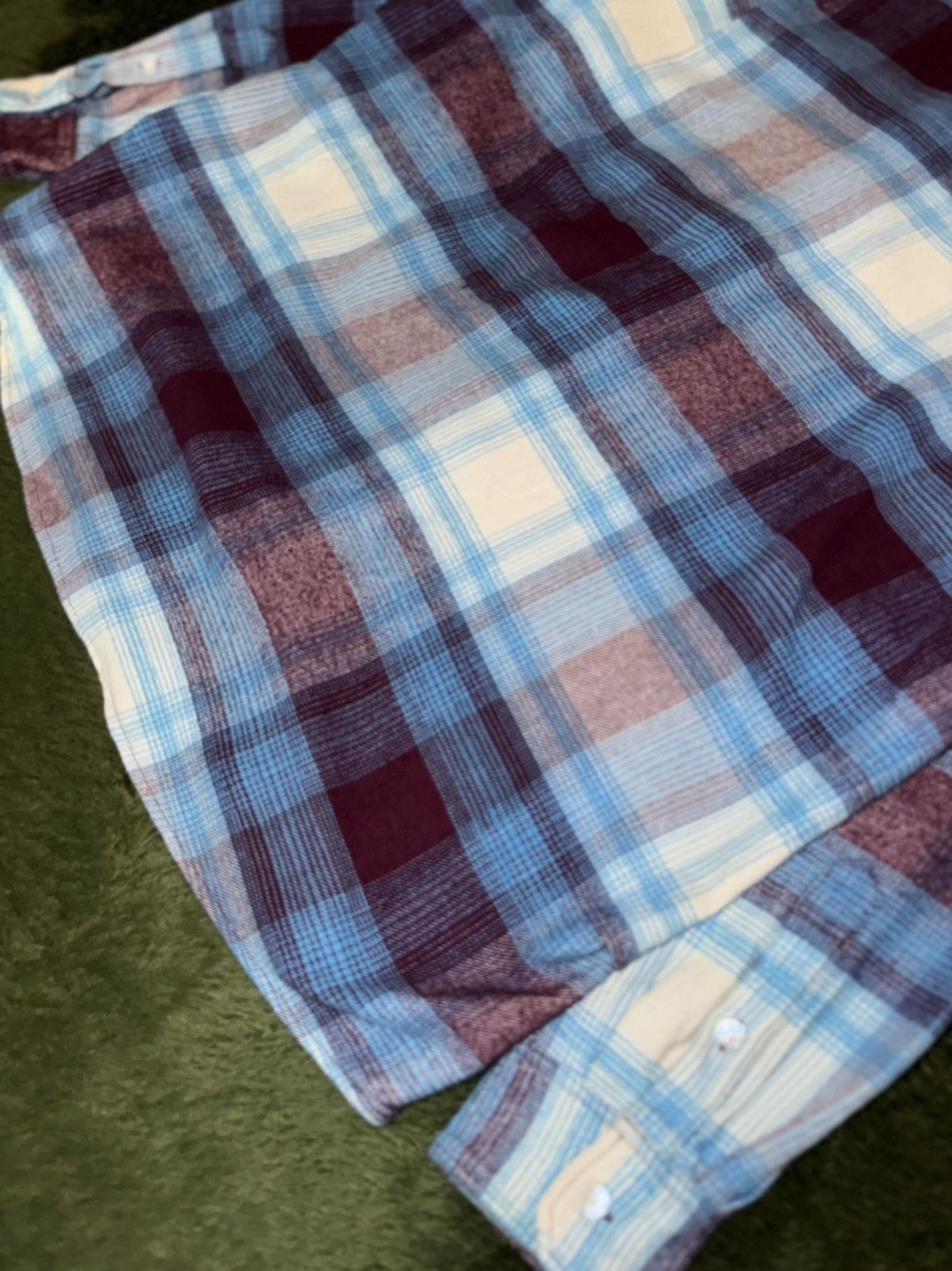 NOMA t.d [3] NOMA t.d. Multi Check Flannel Shirt Size US XL / EU 56 / 4 - 11 Thumbnail