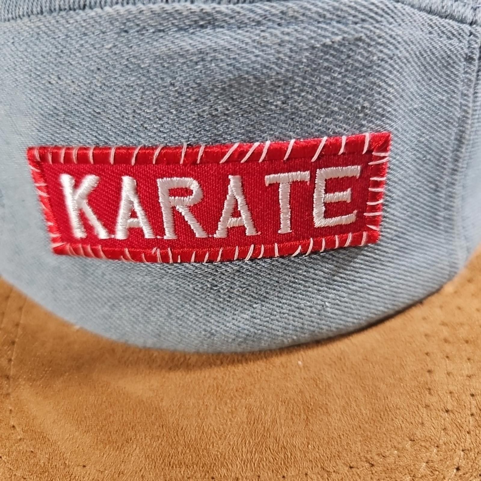 Fifty Karats Karate Denim & Suede Panel Hat Claspback Size ONE SIZE - 2 Thumbnail