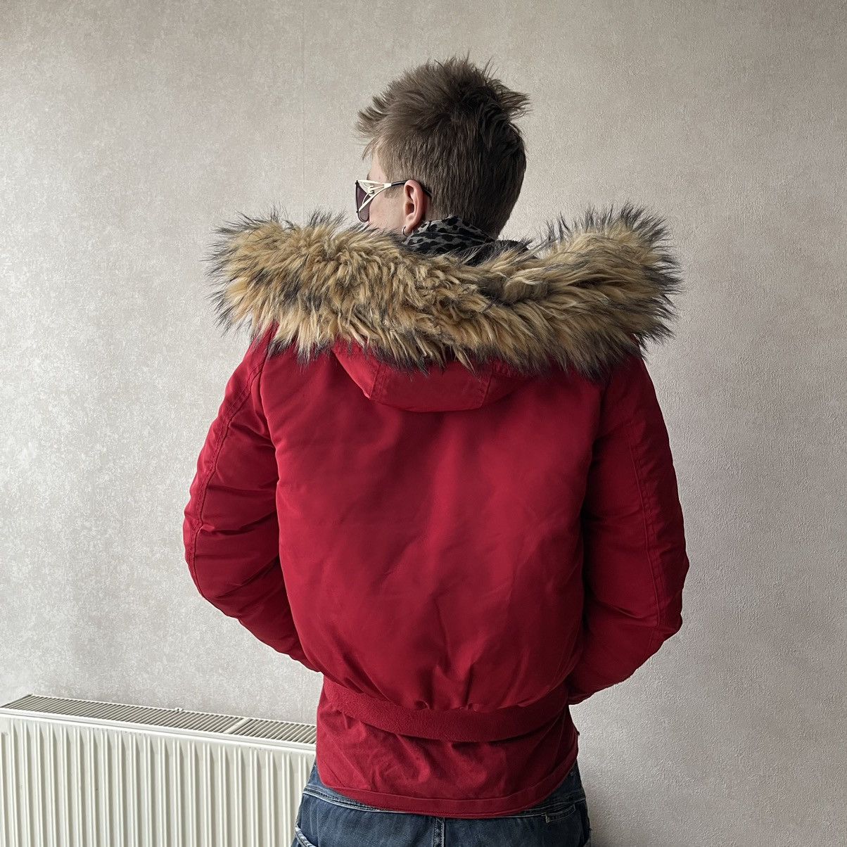 If Six Was Nine Vintage Parajumpers Style Fur Cropped Bomber Jacket LGB Size US S / EU 44-46 / 1 - 4 Thumbnail