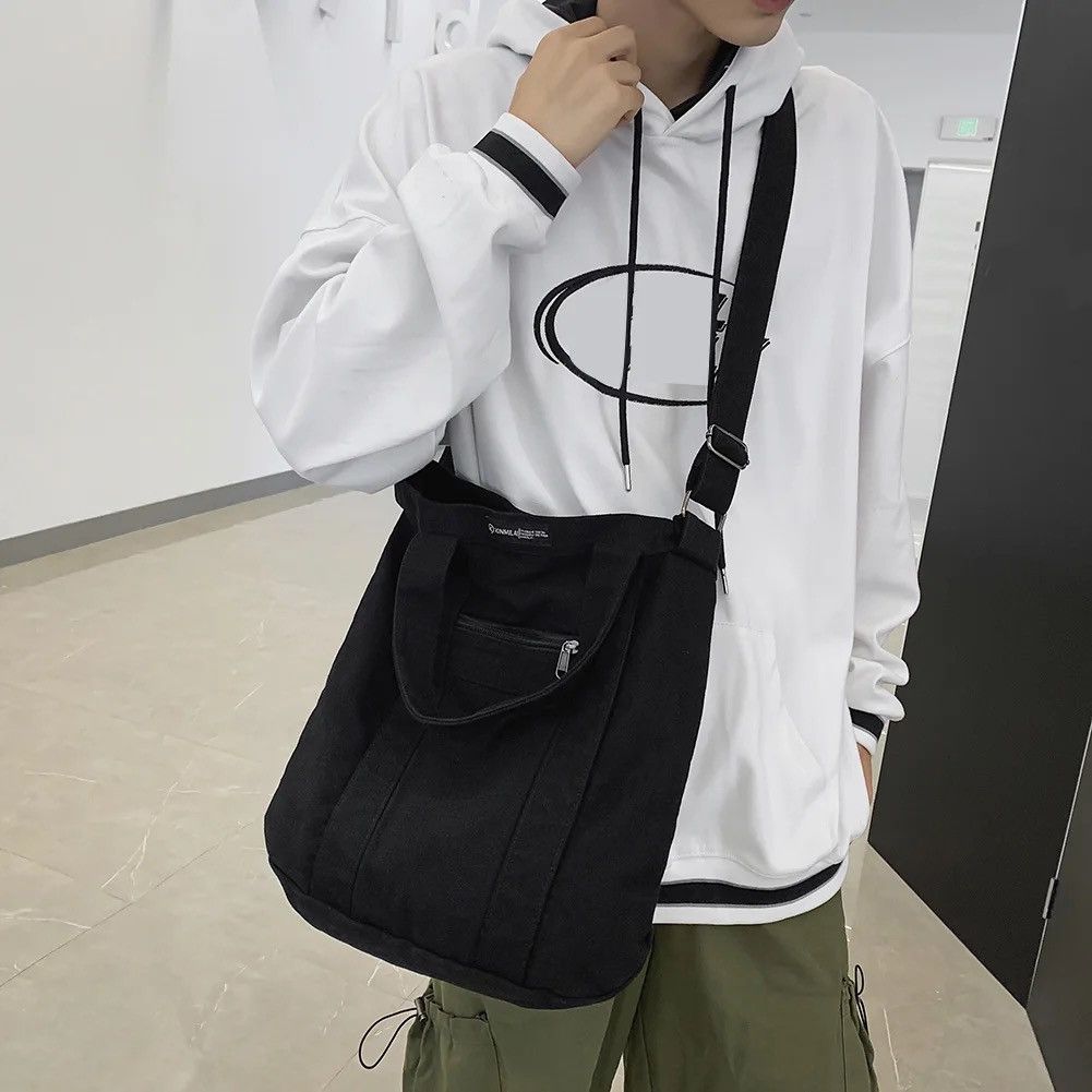 Japanese Brand × Vintage Vintage Canvas Messenger Bag Size ONE SIZE - 6 Thumbnail