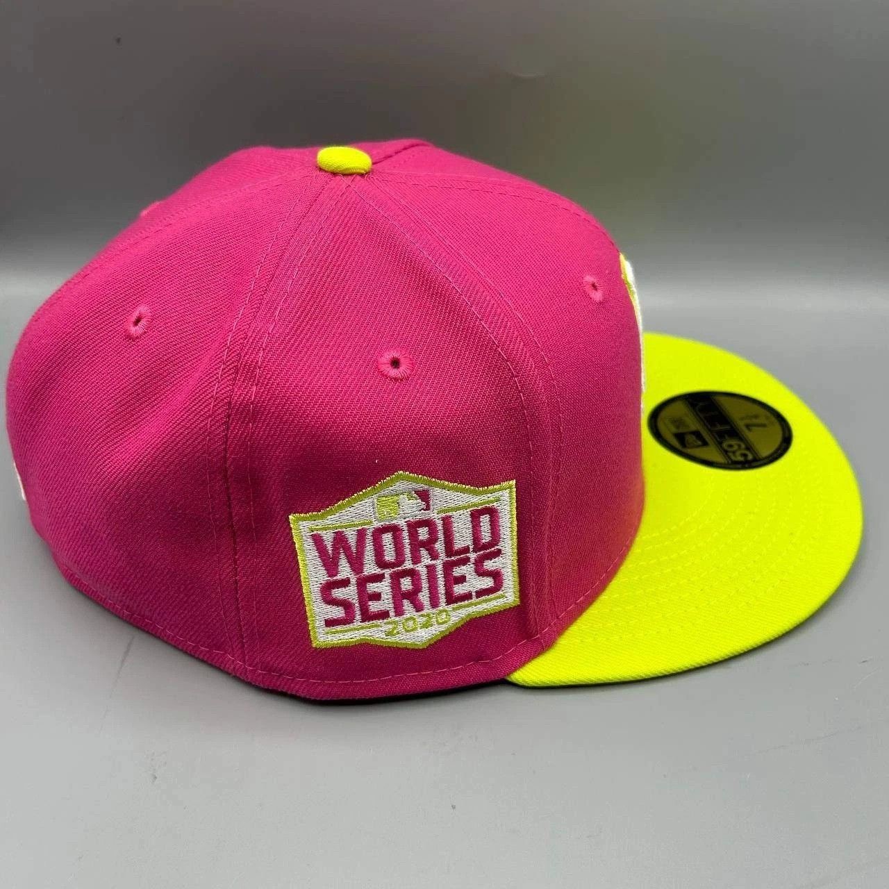 MLB × New Era Hat Club Los Angeles LA Dodgers Pink Lemonade Yellow