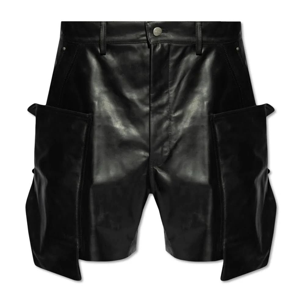 Rick Owens o1s1v1n0724 Cargo Shorts in Black Size US 36 / EU 52 - 1 Thumbnail