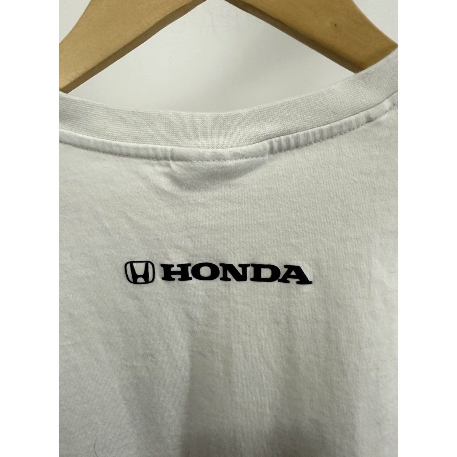 Honda Honda Civic SR 1996 Promo Doubled Sided Boxy Cropped T-Shirt Size L White Mens Short Sleeve Shirt Racing Car Street Style Size US L / EU 52-54 / 3 - 5 Thumbnail