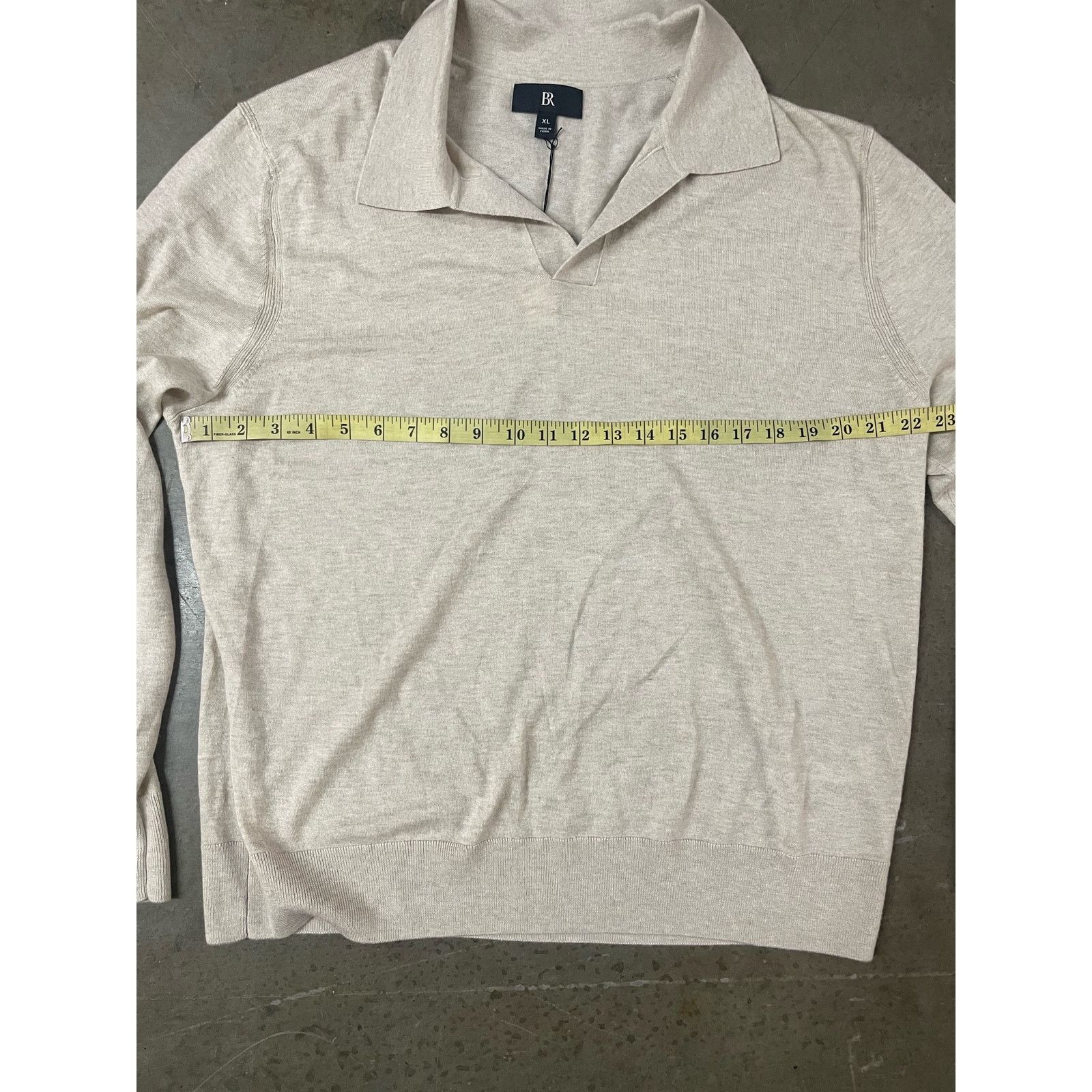 Banana Republic Banana Republic- STOKKE CASHMERE-SILK / oatmeal / XL / NWT Size US XL / EU 56 / 4 - 5 Thumbnail
