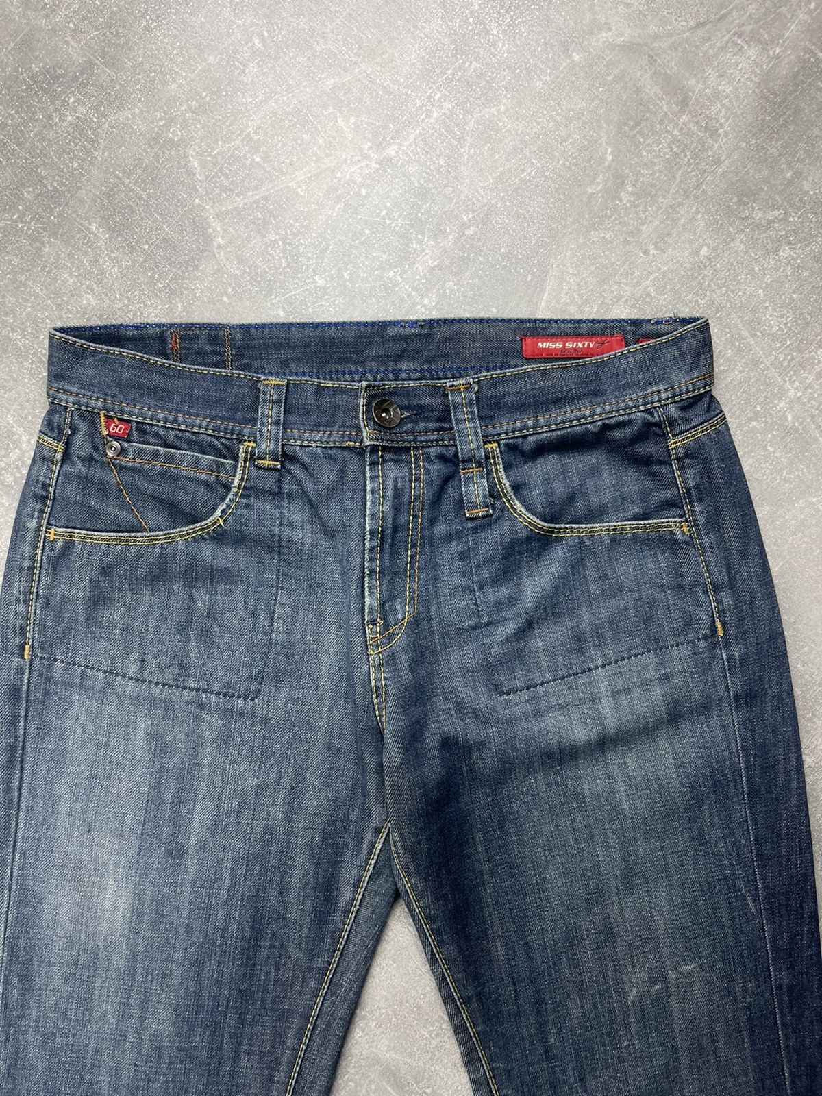Other Miss Sixty Zuma Vintage Denim Jeans Blue Size 31 Size 31" - 9 Thumbnail
