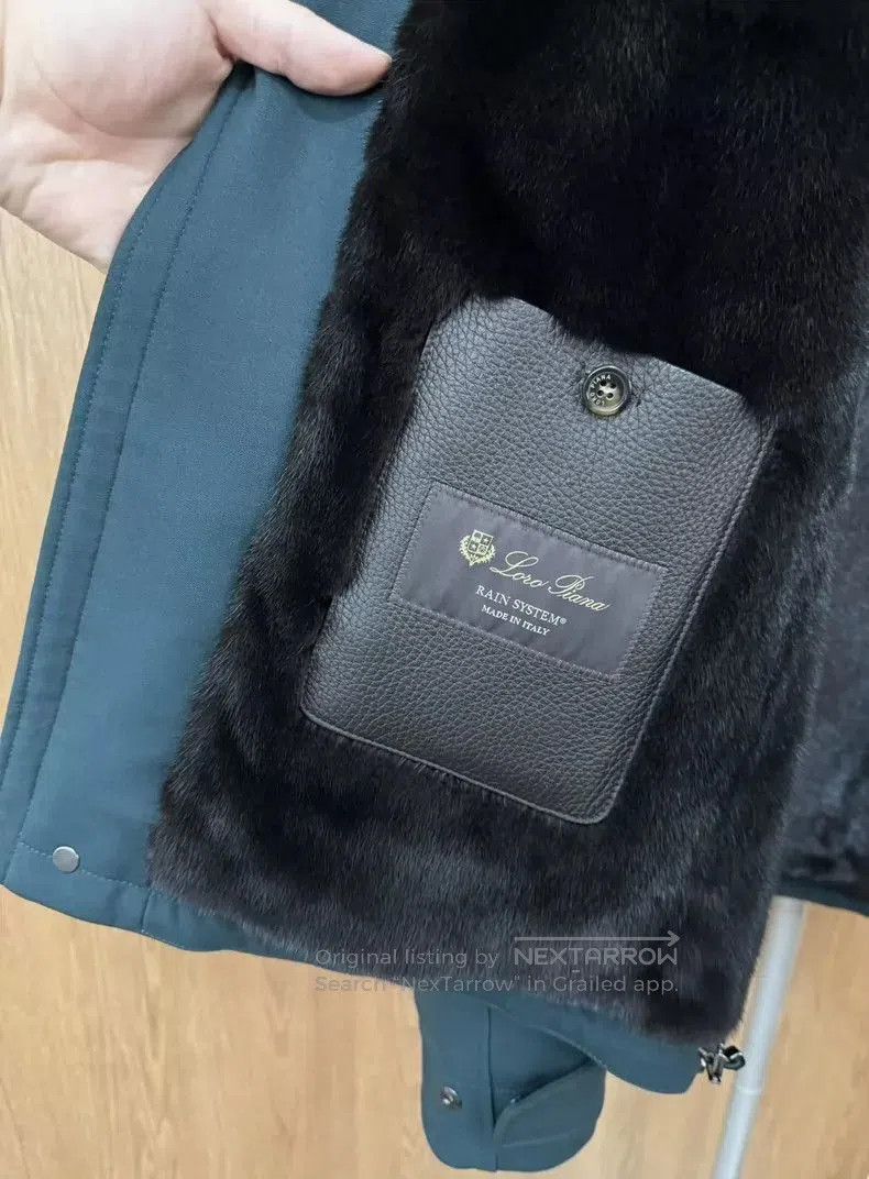 Loro Piana Loro Piana Men's Black Fur Jacket. Size US M / EU 48-50 / 2 - 7 Thumbnail