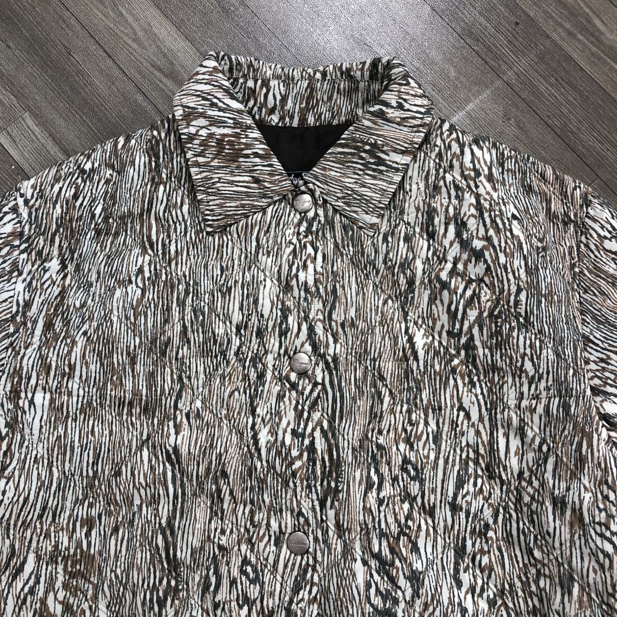 Salvatore Ferragamo × Vintage Vintage Salvatore Ferragamo Quilted Coat Jacket Size US M / EU 48-50 / 2 - 4 Thumbnail