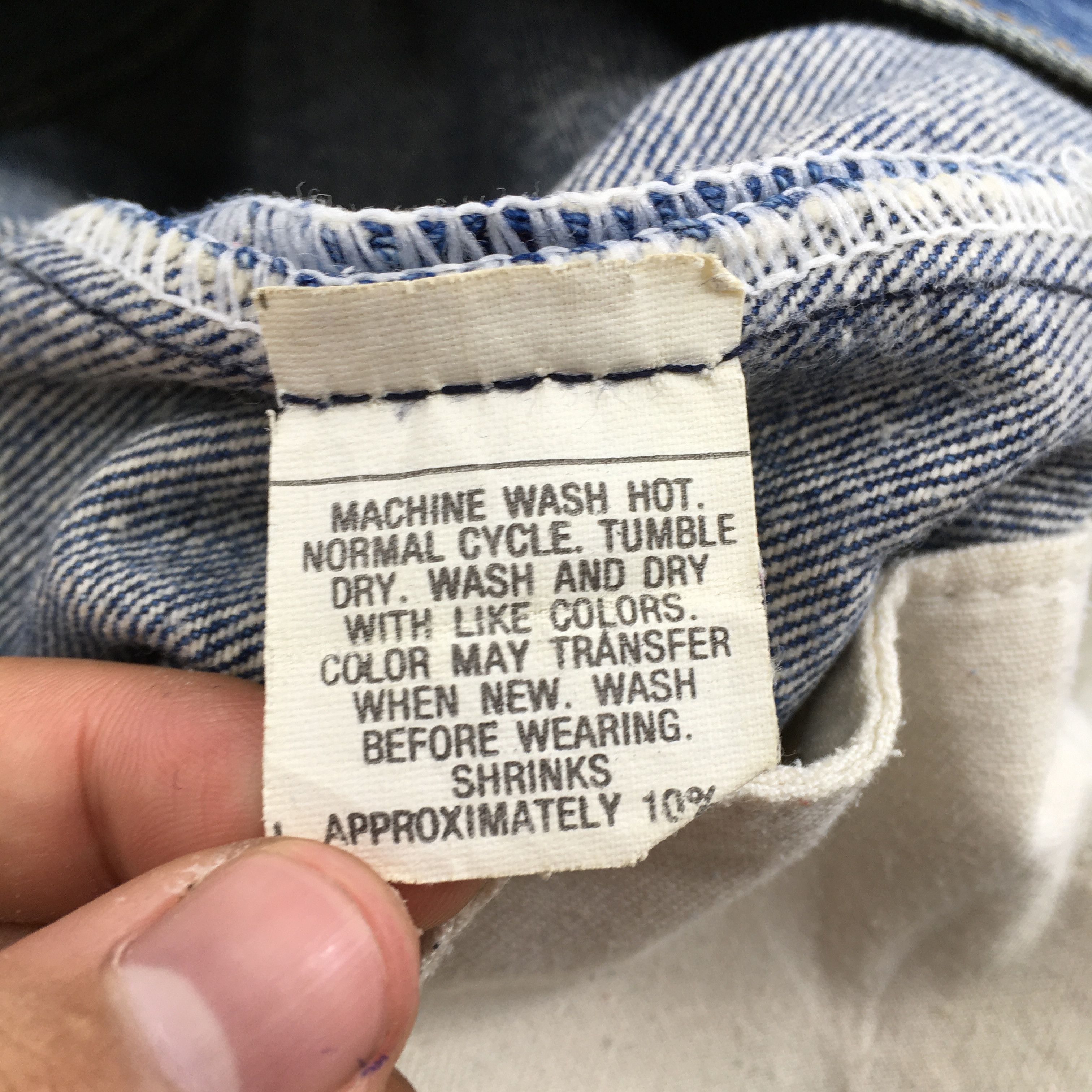 Levi's Size 26x30 Vintage 90s Levi's 501 Faded Blue Jeans S874 Size 26" / US 2 / IT 38 - 13 Thumbnail