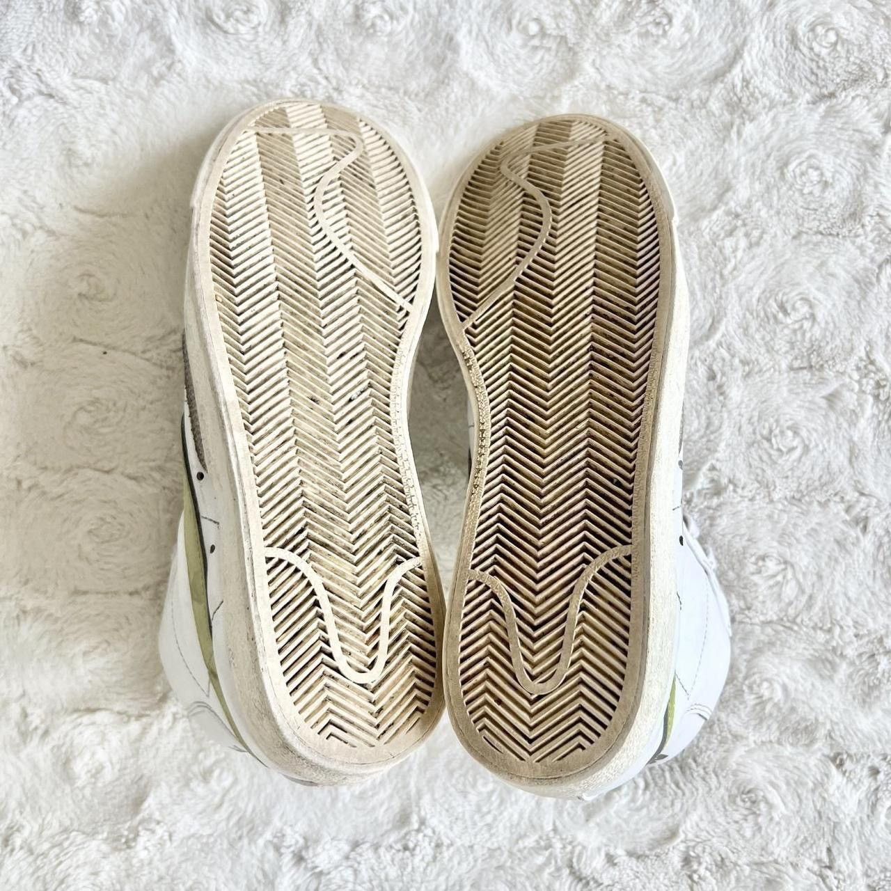 Nike Nike Blazer Mid ‘77 Sneakers Shoes Womens 9 White Volt *READ Size US 9 / IT 39 - 6 Thumbnail